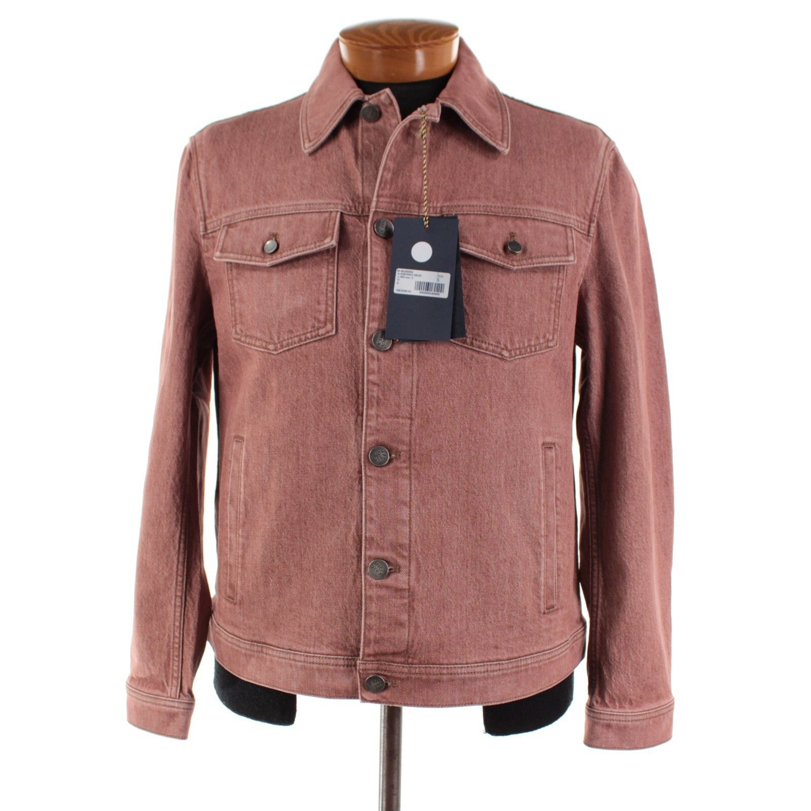 Incotex INCOTEX Jacket Size L US In Red Cotton Blend Size US L / EU 52-54 / 3 - 1 Thumbnail