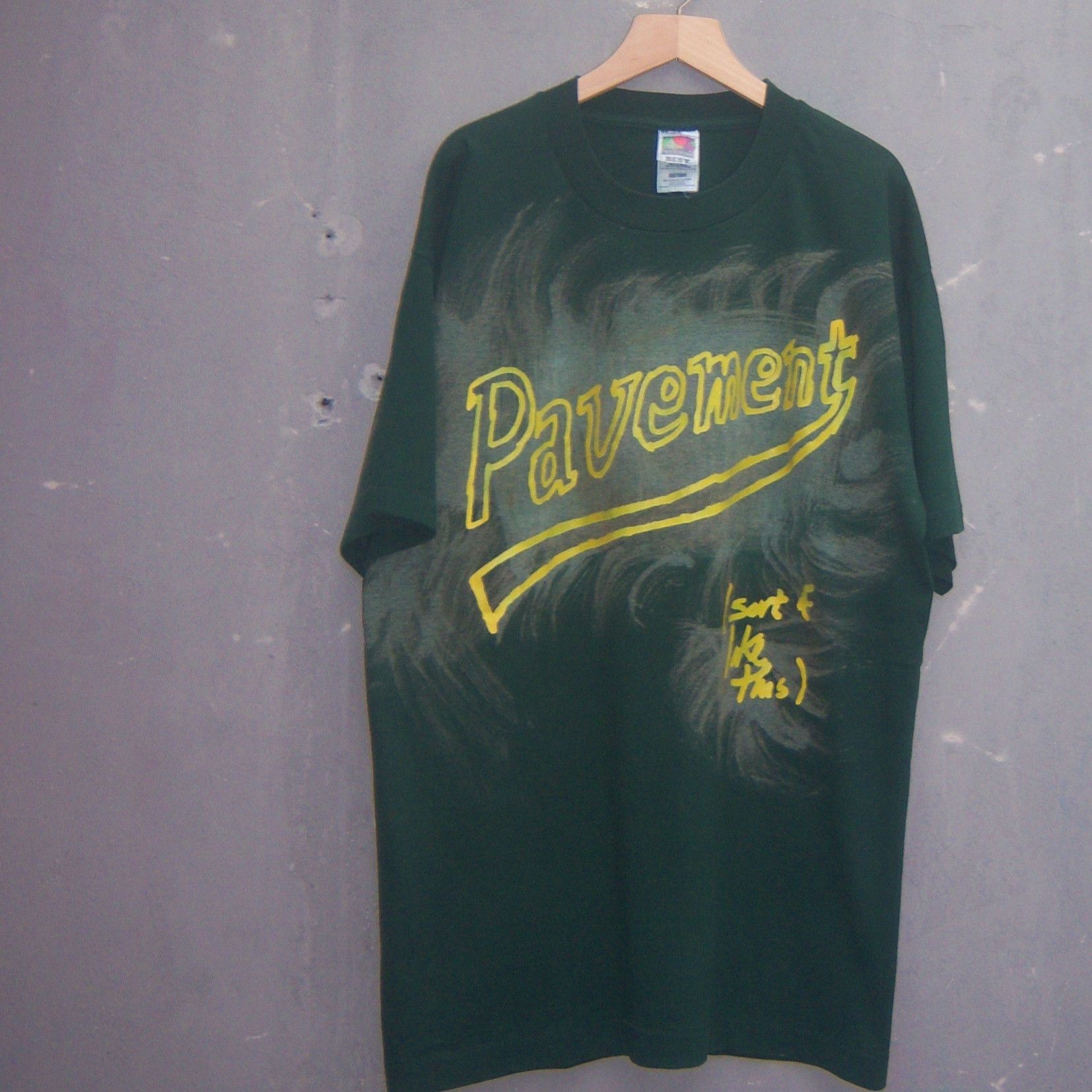 Band Tees × Vintage 90s Pavement Tour Dates T shirt Size US L / EU 52-54 / 3 - 3 Thumbnail