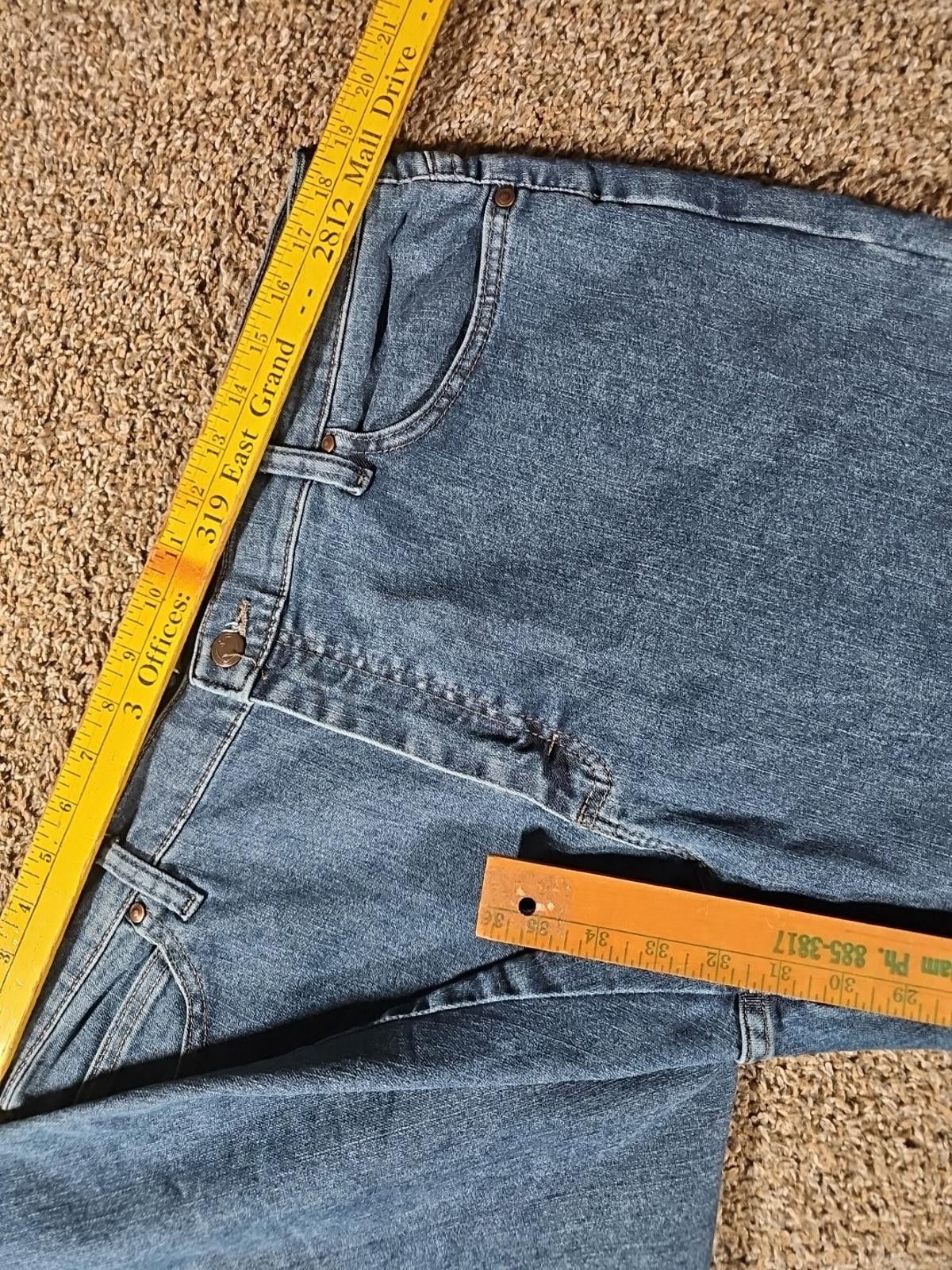 Lee Lee Relaxed Fit 18M Jeans Size 40" / US 18 - 4 Thumbnail
