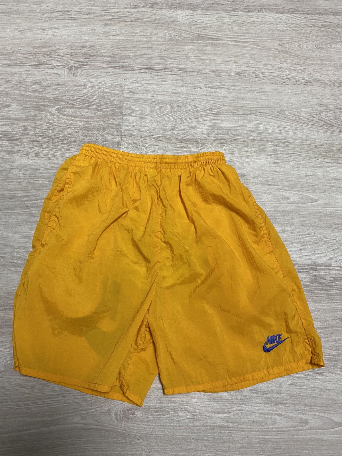 Vintage Vintage Nike Nylon Shorts 80’s big logo Size S 28-30” Size US 30 / EU 46 - 3 Thumbnail