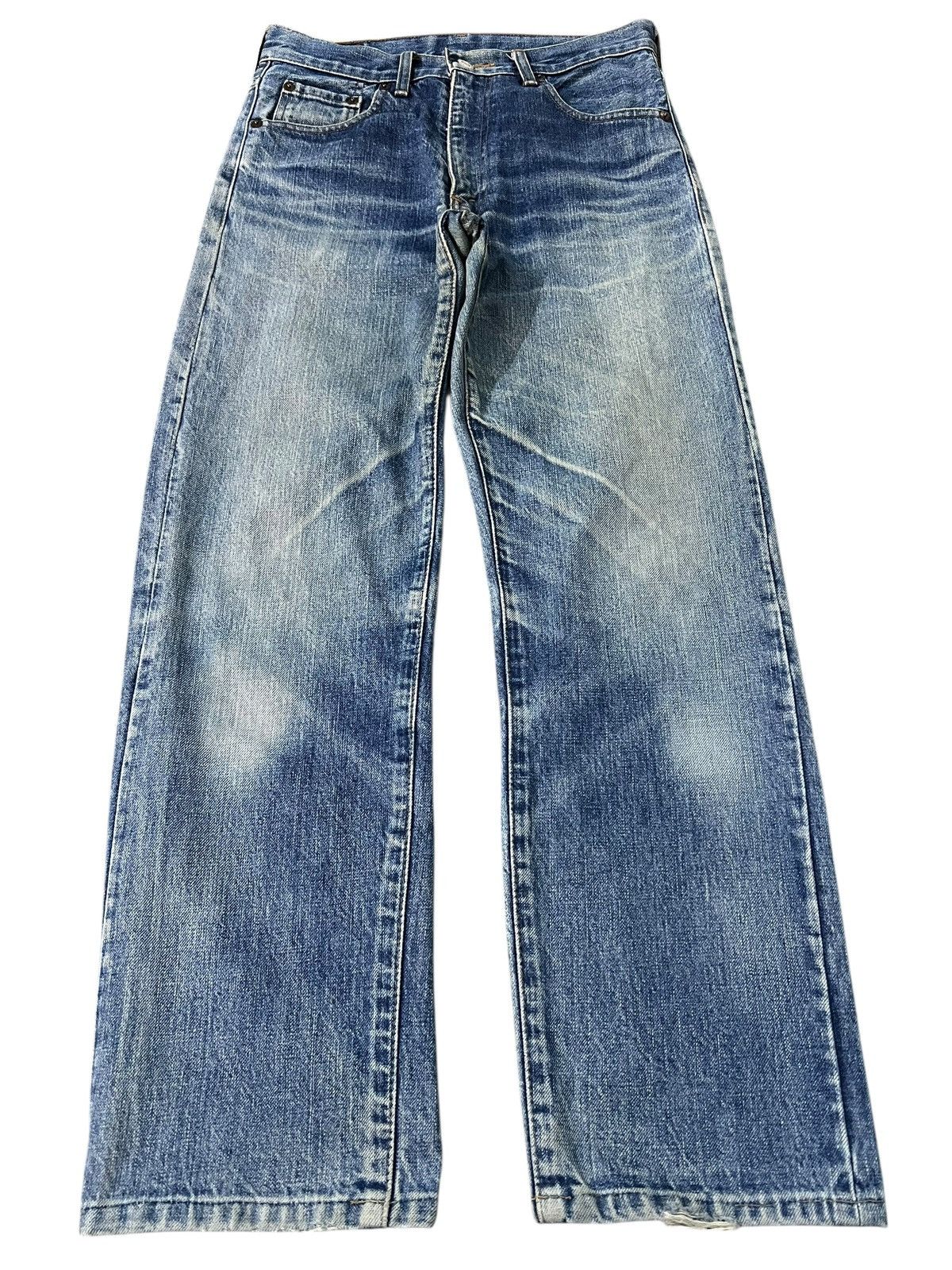 Levi's Vintage Levi’s 502xx Selvedge Faded Jean Size US 28 / EU 44 - 1 Thumbnail