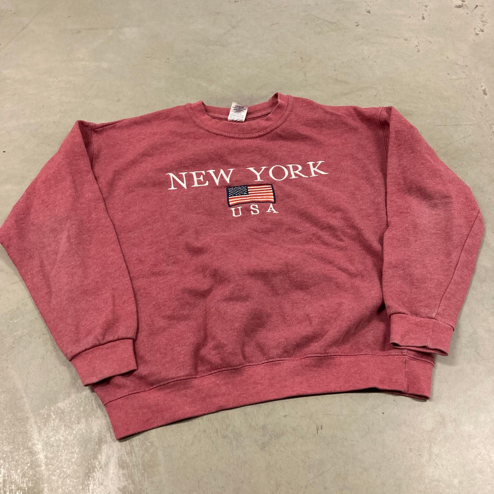 Vintage vintage New York City sweatshirt Size US L / EU 52-54 / 3 - 1 Thumbnail