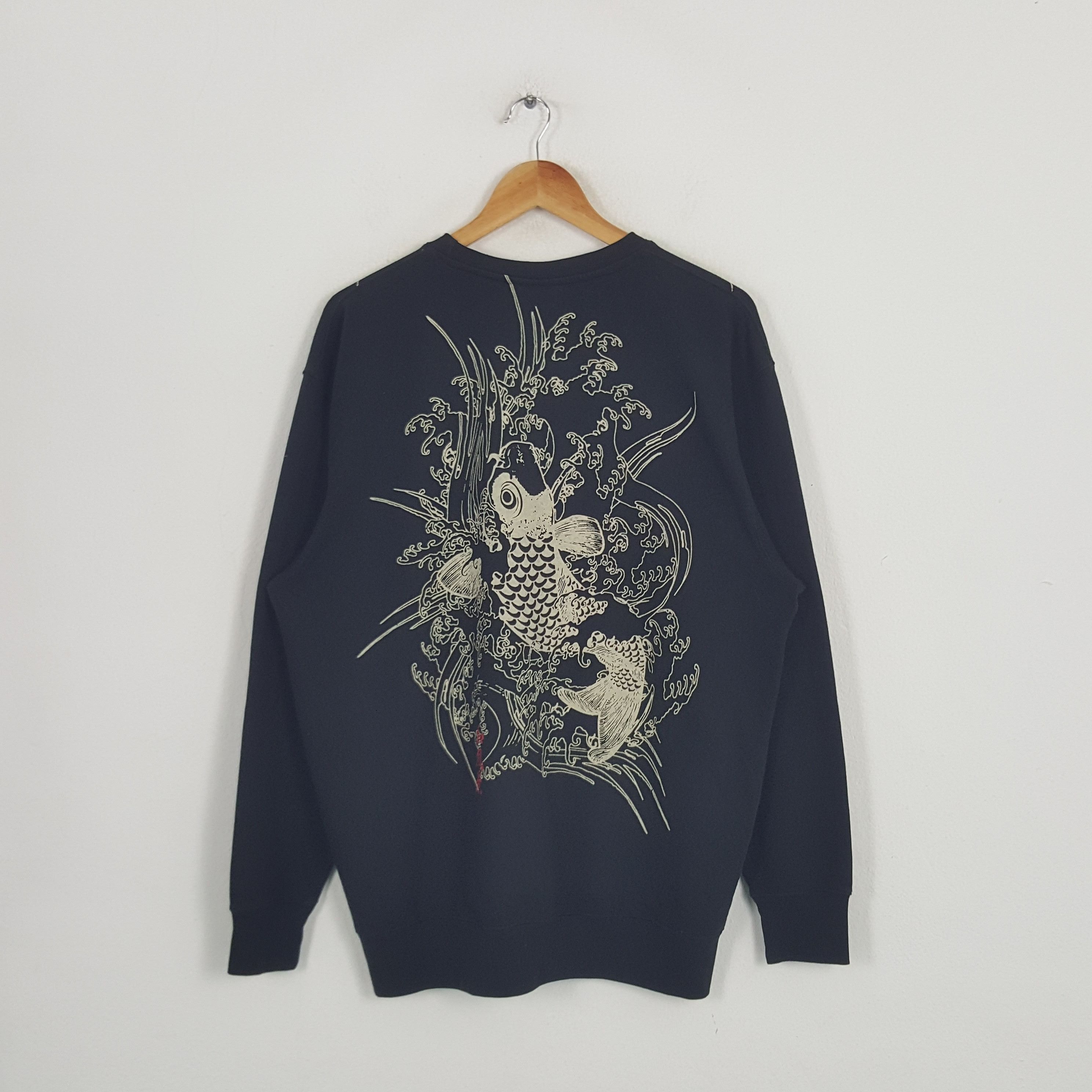Bullet Noise × Vintage Vintage Bullet Noise Sukajan Japanese Brand Sweatshirt Size US L / EU 52-54 / 3 - 3 Thumbnail