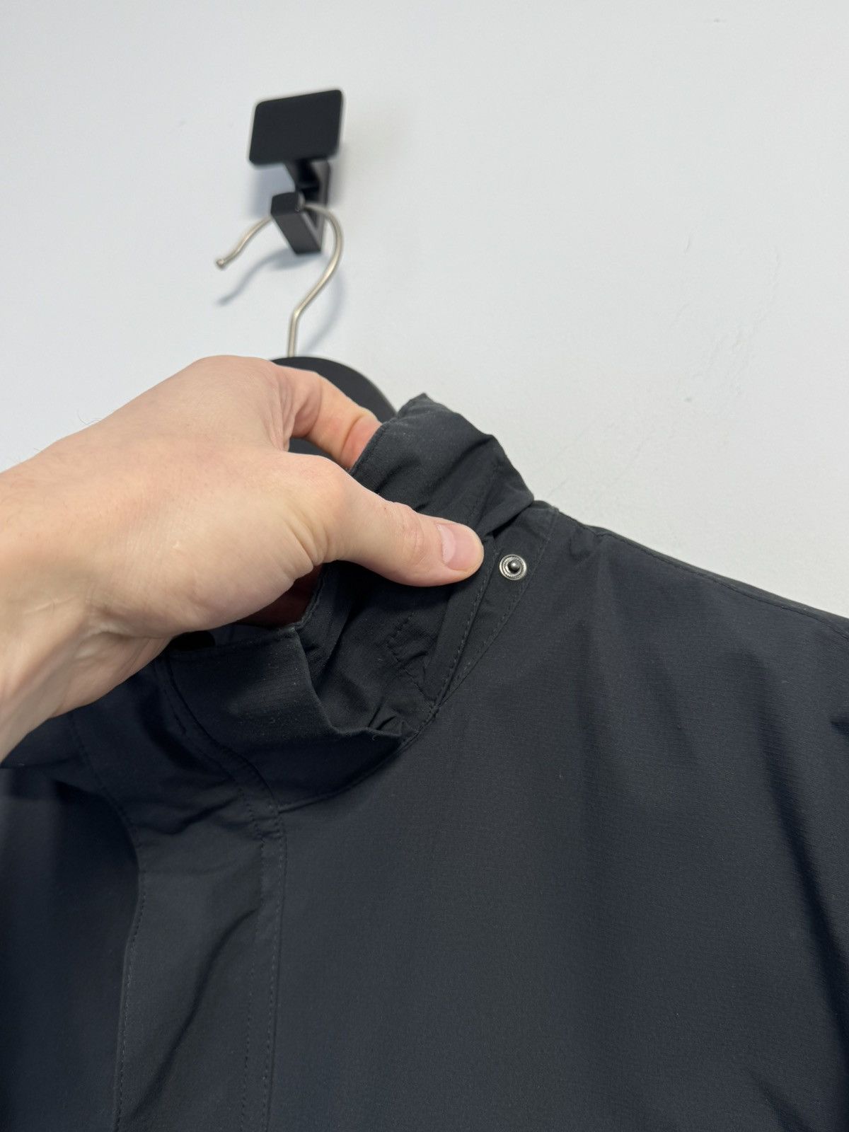 Barbour Barbour Triple Black Mens Hooded Bomber Biker Jacket Coat Size US L / EU 52-54 / 3 - 12 Thumbnail