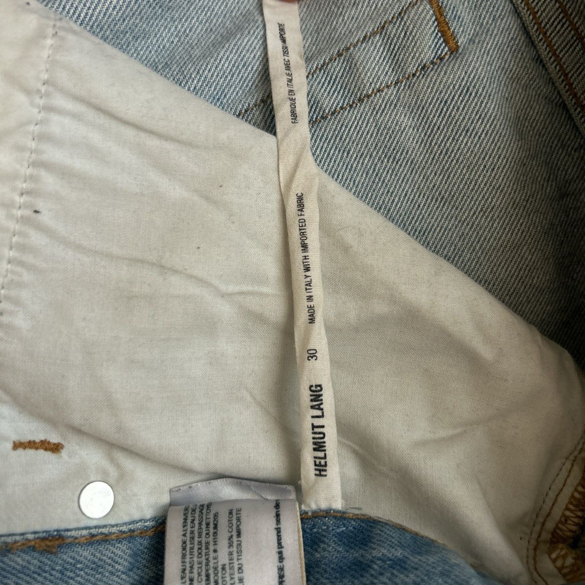 Helmut Lang Helmut Lang x Shayne Oliver 97 Belt Jeans Size US 30 / EU 46 - 5 Thumbnail