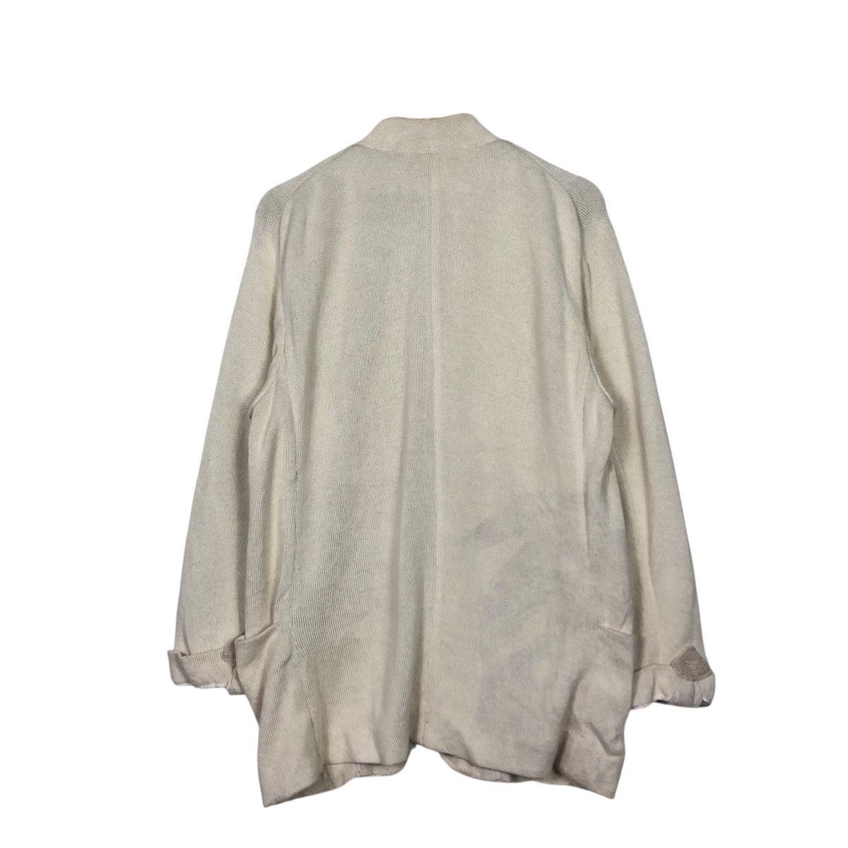 Adolfo Dominguez 📌Vintage Knit Chore Jacket Adolfo Dominguez Issey Miyake Size M / US 6-8 / IT 42-44 - 9 Thumbnail