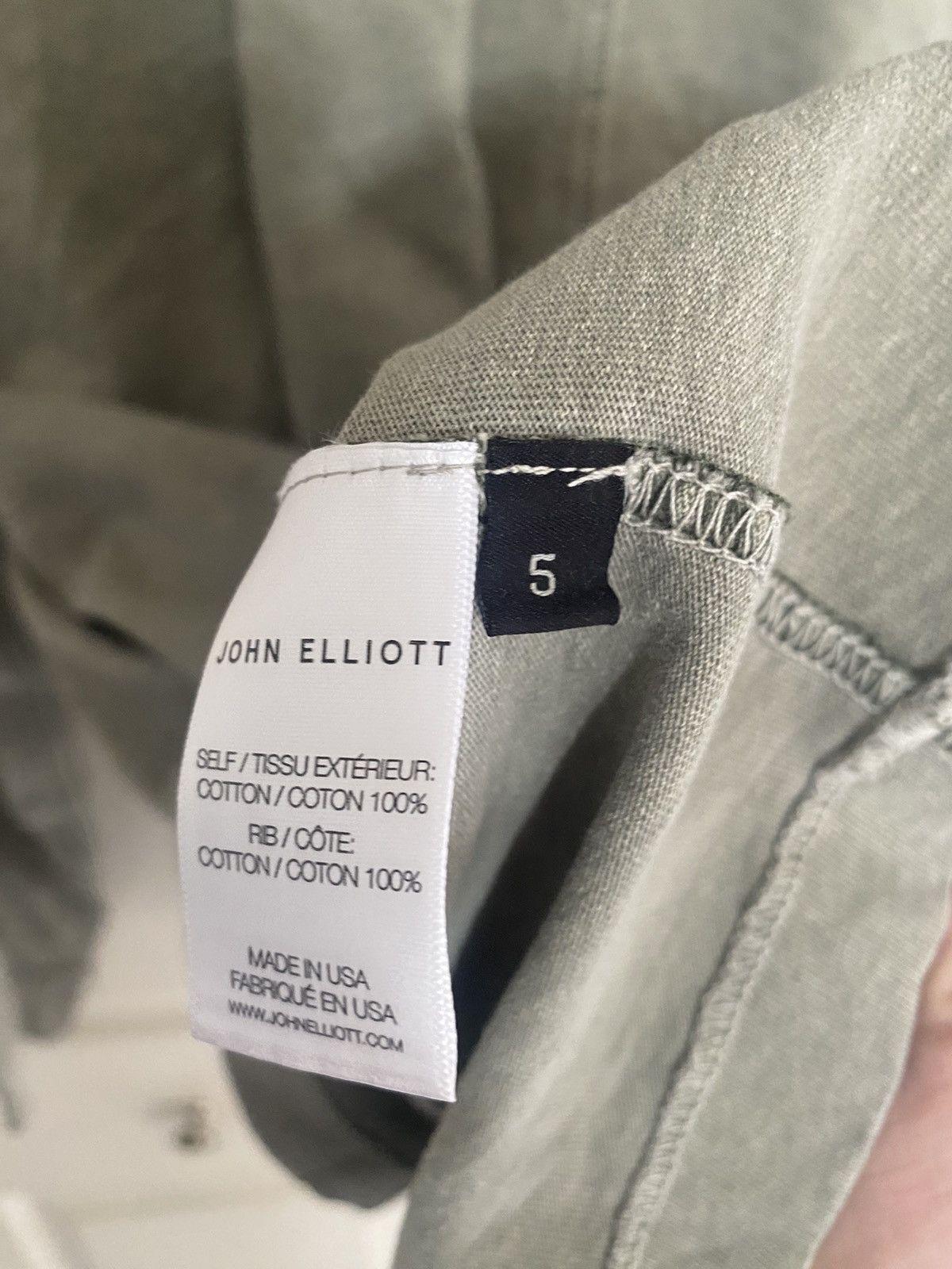 John Elliott NWT John Elliott LS Pocket Tee Luxury Basics Size US XXL / EU 58 / 5 - 5 Thumbnail