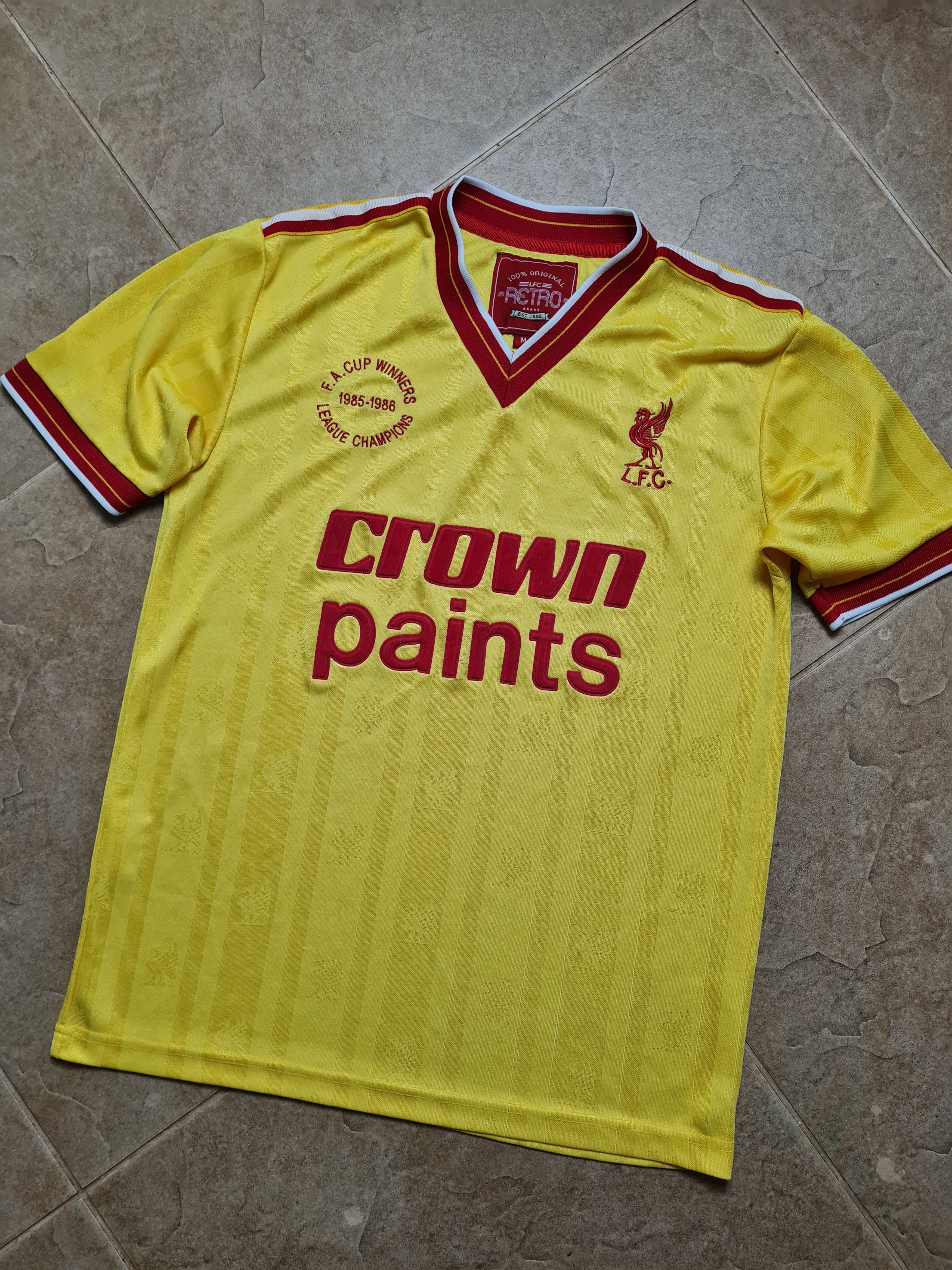 Other Archiv Jersey Liverpool F. A Cup Winner1985/1986 Retro Shirt Size US M / EU 48-50 / 2 - 3 Thumbnail