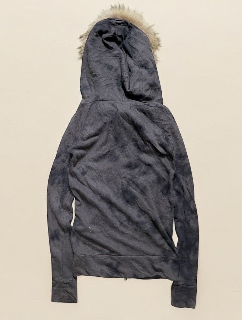 If Six Was Nine 2000s Bleach Double Layer Faux Fur Zip Up Hoodie Size US XS / EU 42 / 0 - 3 Thumbnail
