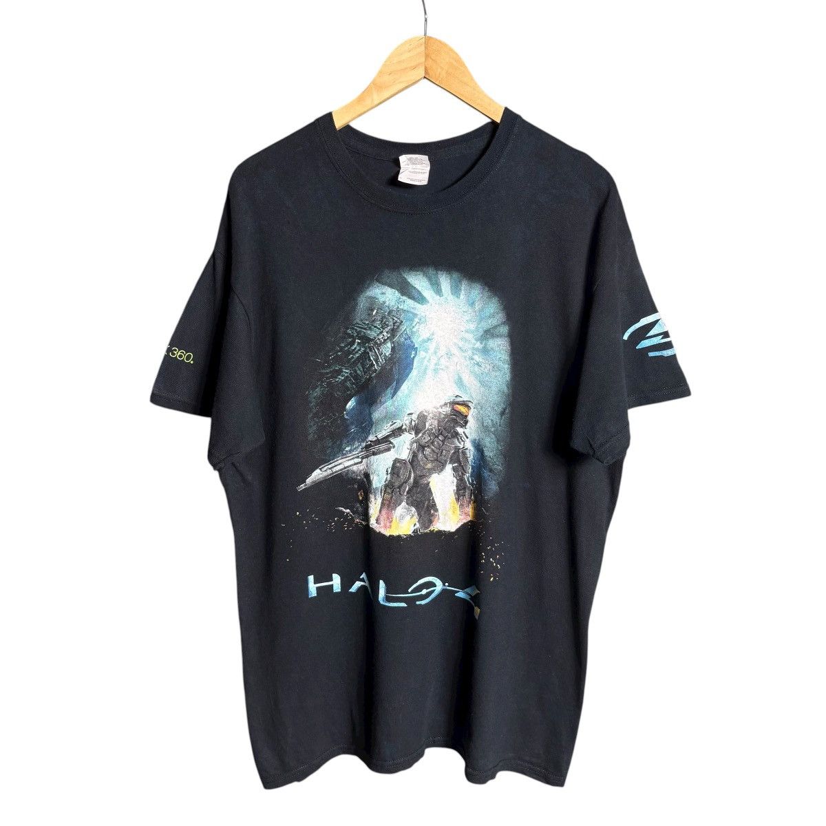 Vintage Vintage Y2K Halo Xbox Sci Fi Horror Game T-Shirt Size US L / EU 52-54 / 3 - 1 Thumbnail