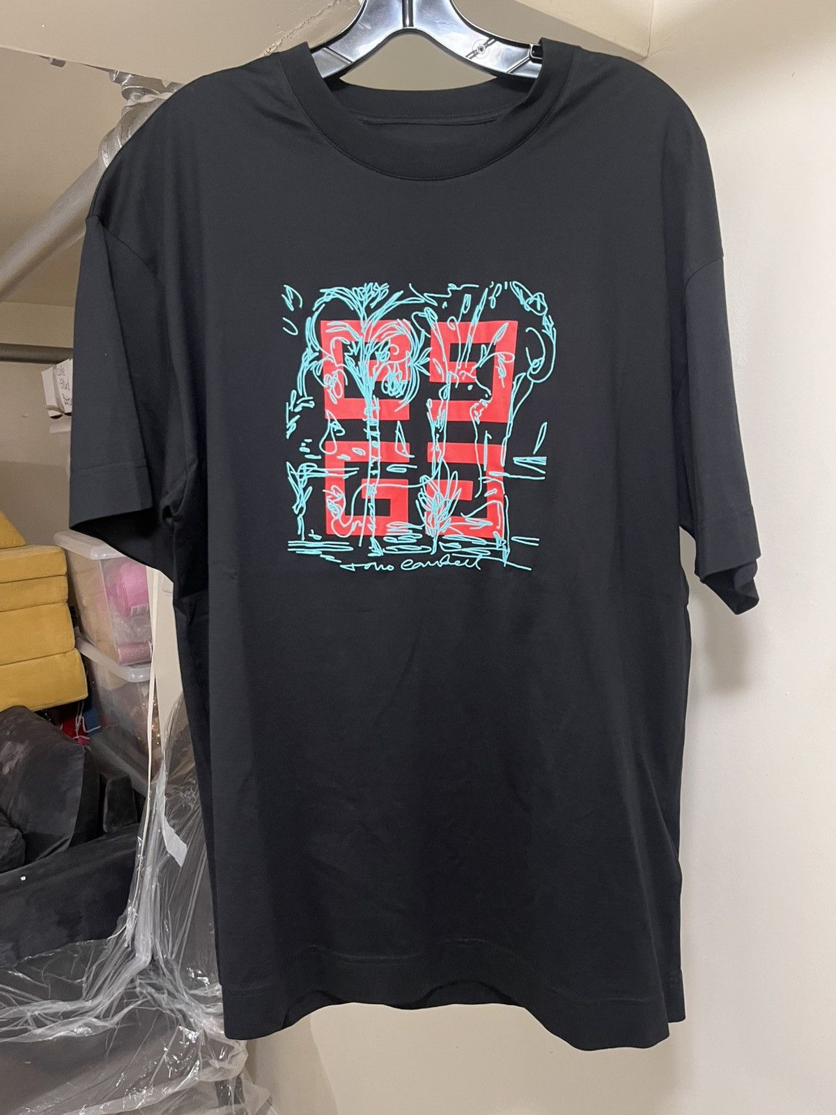 Givenchy Givenchy Logo T-Shirt Sz XL Size US XL / EU 56 / 4 - 2 Thumbnail