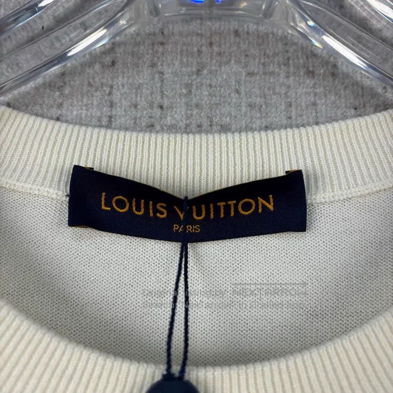 Louis Vuitton Louis Vuitton SS22 Duck Pattern Crew Neck Pullover Short S Size US L / EU 52-54 / 3 - 4 Thumbnail