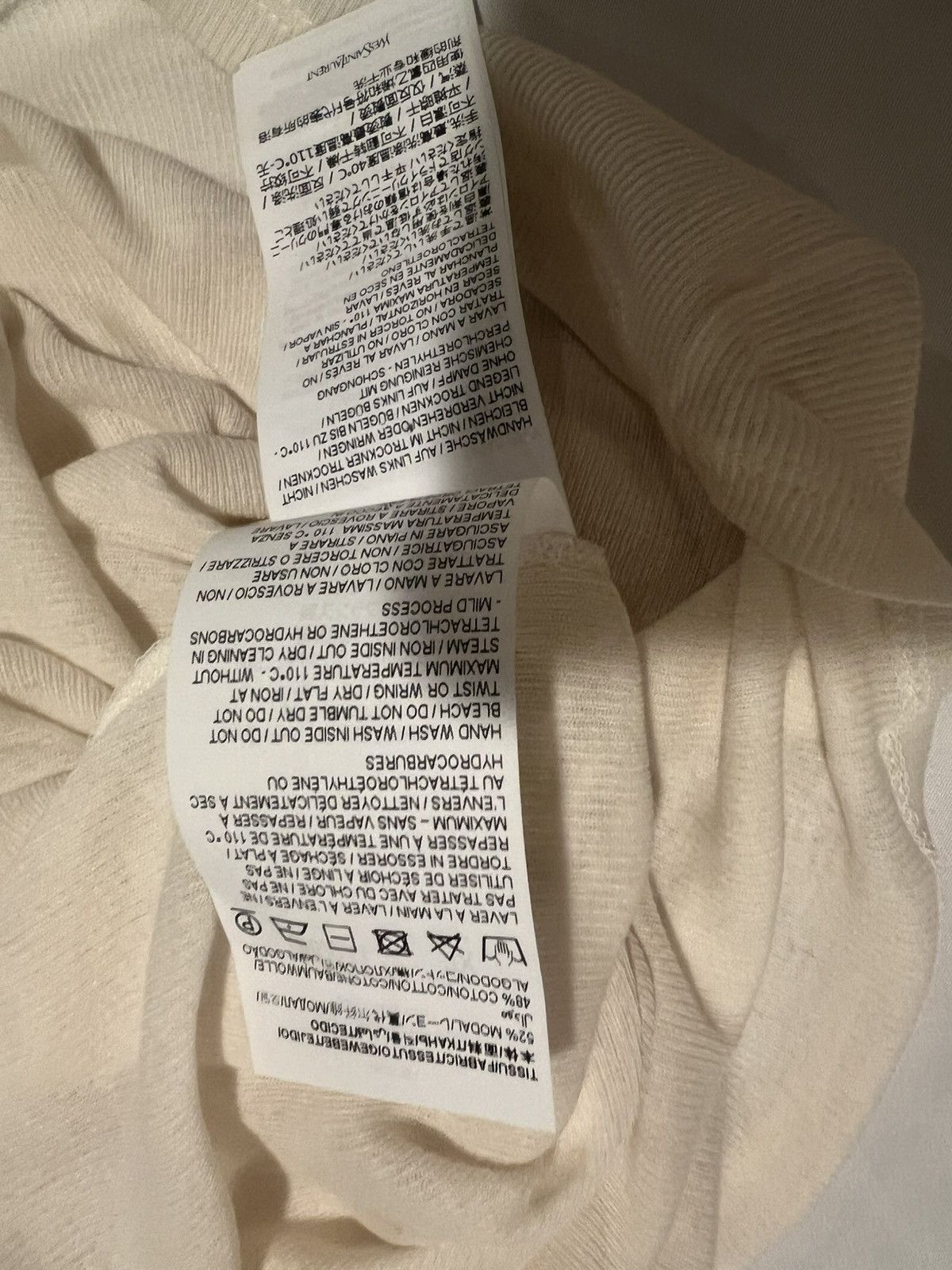 Saint Laurent Paris Saint Laurent men’s tank. XL. $490 Size US XL / EU 56 / 4 - 6 Thumbnail