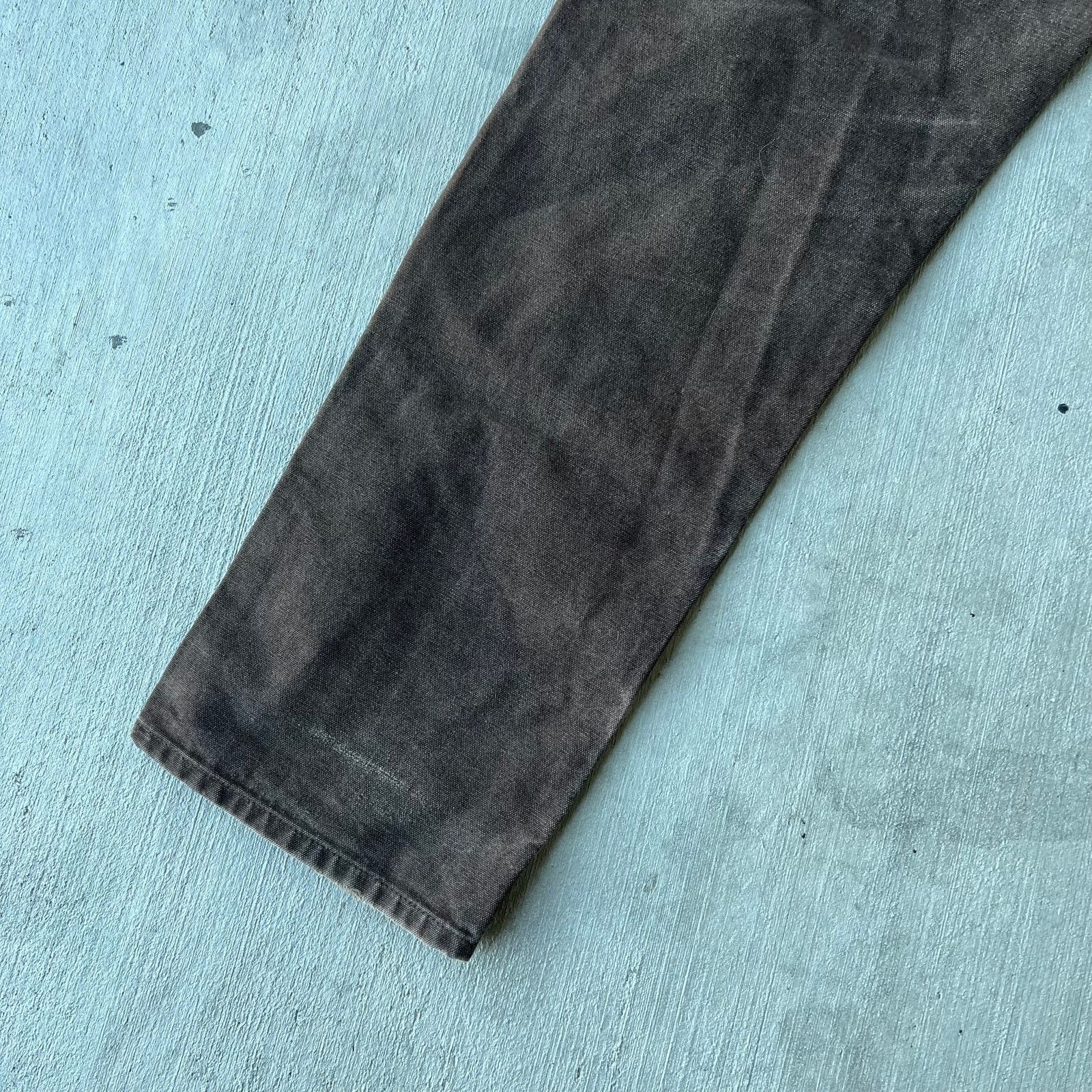 Carhartt × Vintage Vintage Y2K Carhartt WOMENS brown double knee work pants Size US 29 - 6 Thumbnail