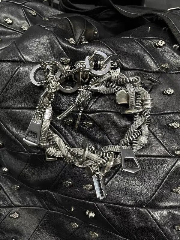 VIBE Multi Functional Punk Style Pants Chain Size ONE SIZE - 2 Thumbnail