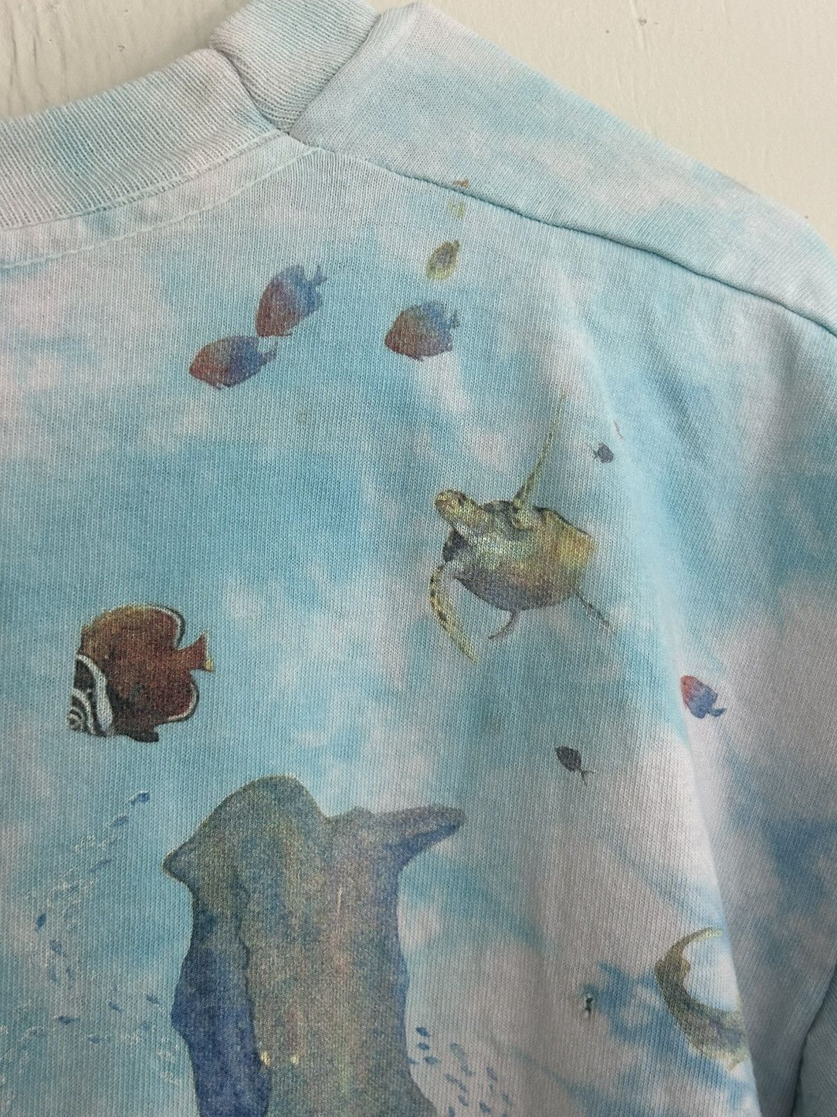 Liquid Blue Liquid Blue Coral Reef Full Art Front & Back Graphic T-shirt Size US XL / EU 56 / 4 - 11 Thumbnail