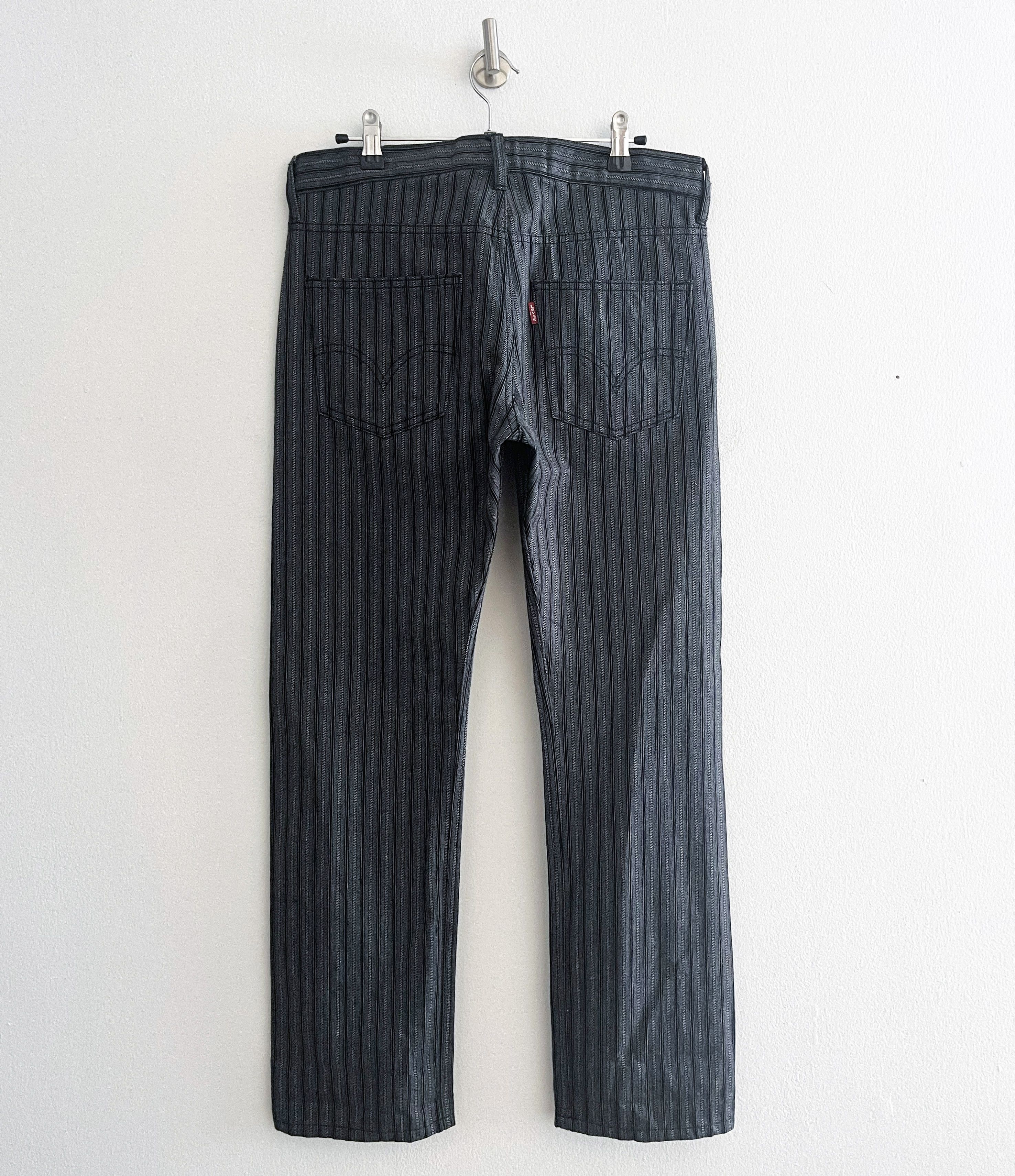 Comme des Garcons Junya Watanabe MAN striped cotton pants Size US 30 / EU 46 - 2 Thumbnail