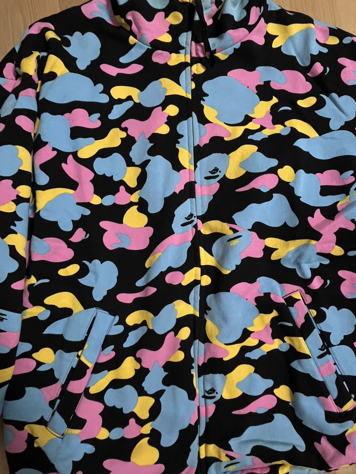 Bape Bape 2006 candy camo reversible puffer jacket Size US L / EU 52-54 / 3 - 4 Thumbnail
