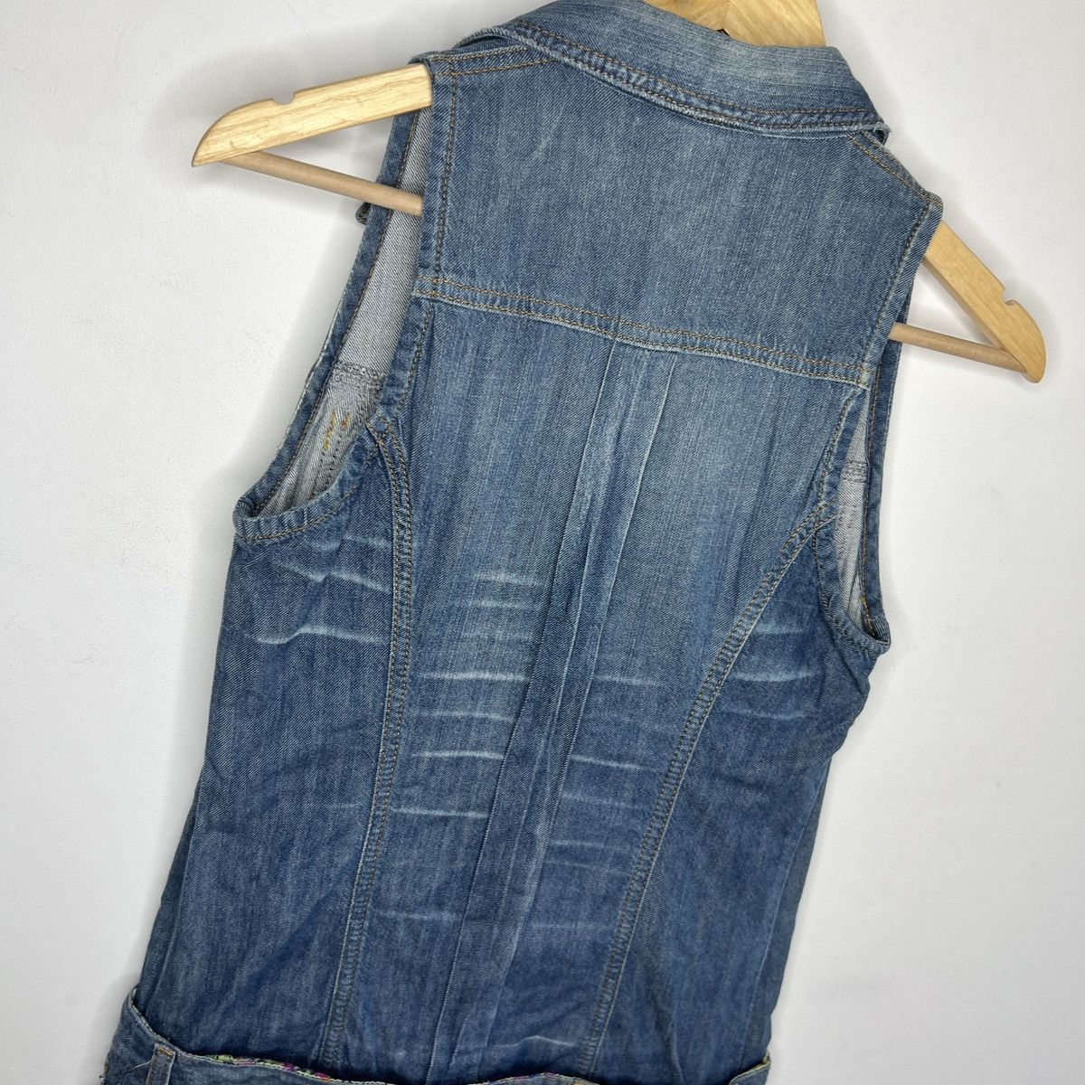 Dolce & Gabbana VINTAGE DOLCE & GABBANA DENIM DRESS SUIT Size M / US 6-8 / IT 42-44 - 8 Thumbnail