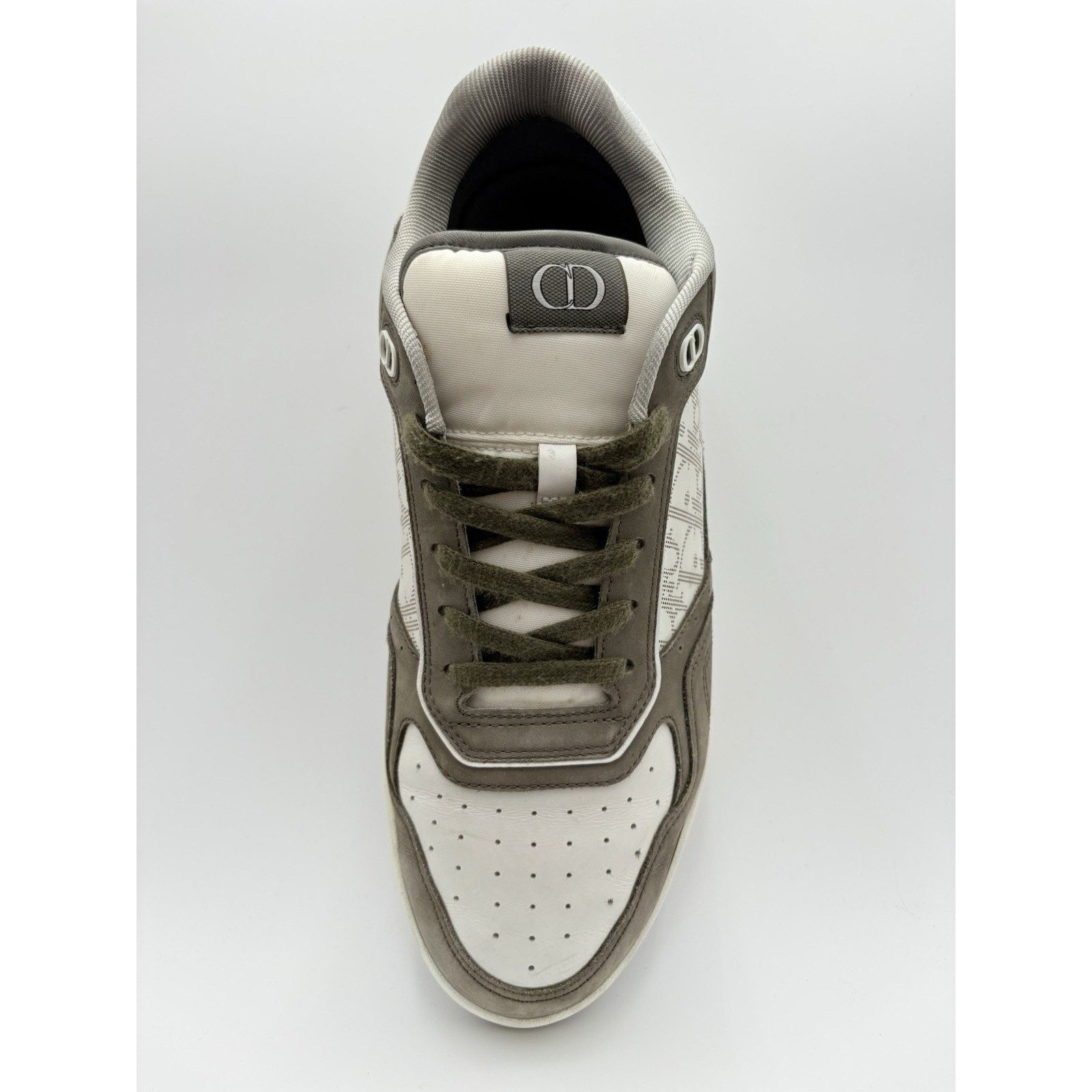 Dior Dior B27 Low Dior ' Olive White ' | GREAT CONDITION! Size US 12 / EU 45 - 11 Thumbnail