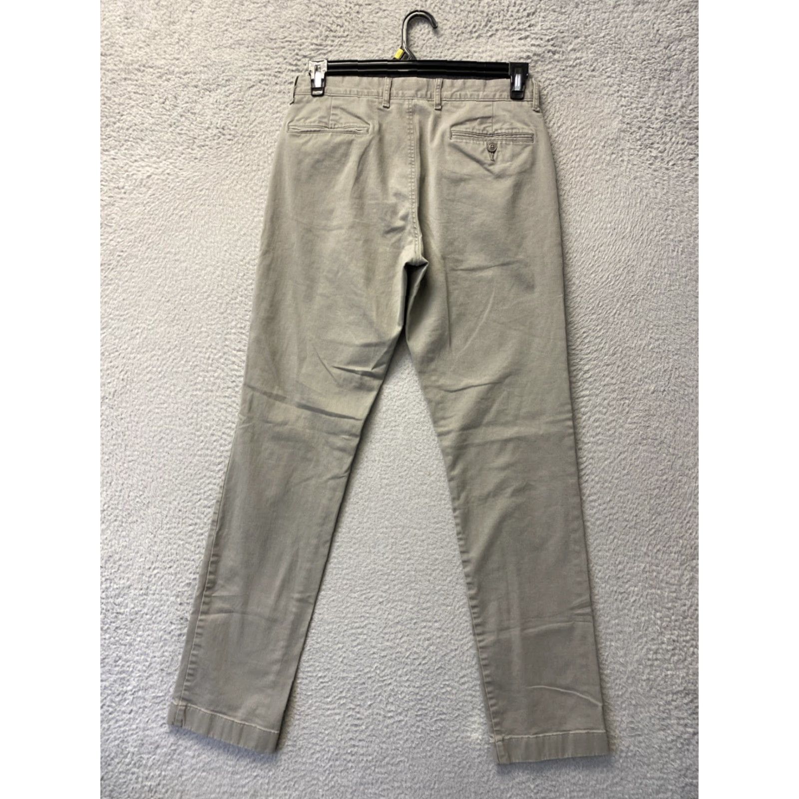 J.Crew J. Crew Mercantile Chino Pants Men’s Size 32x34 Faded Sage Green Straight Fit Lightweight Stretch Wrinkle Resistant Button Closure Size US 32 / EU 48 - 6 Thumbnail