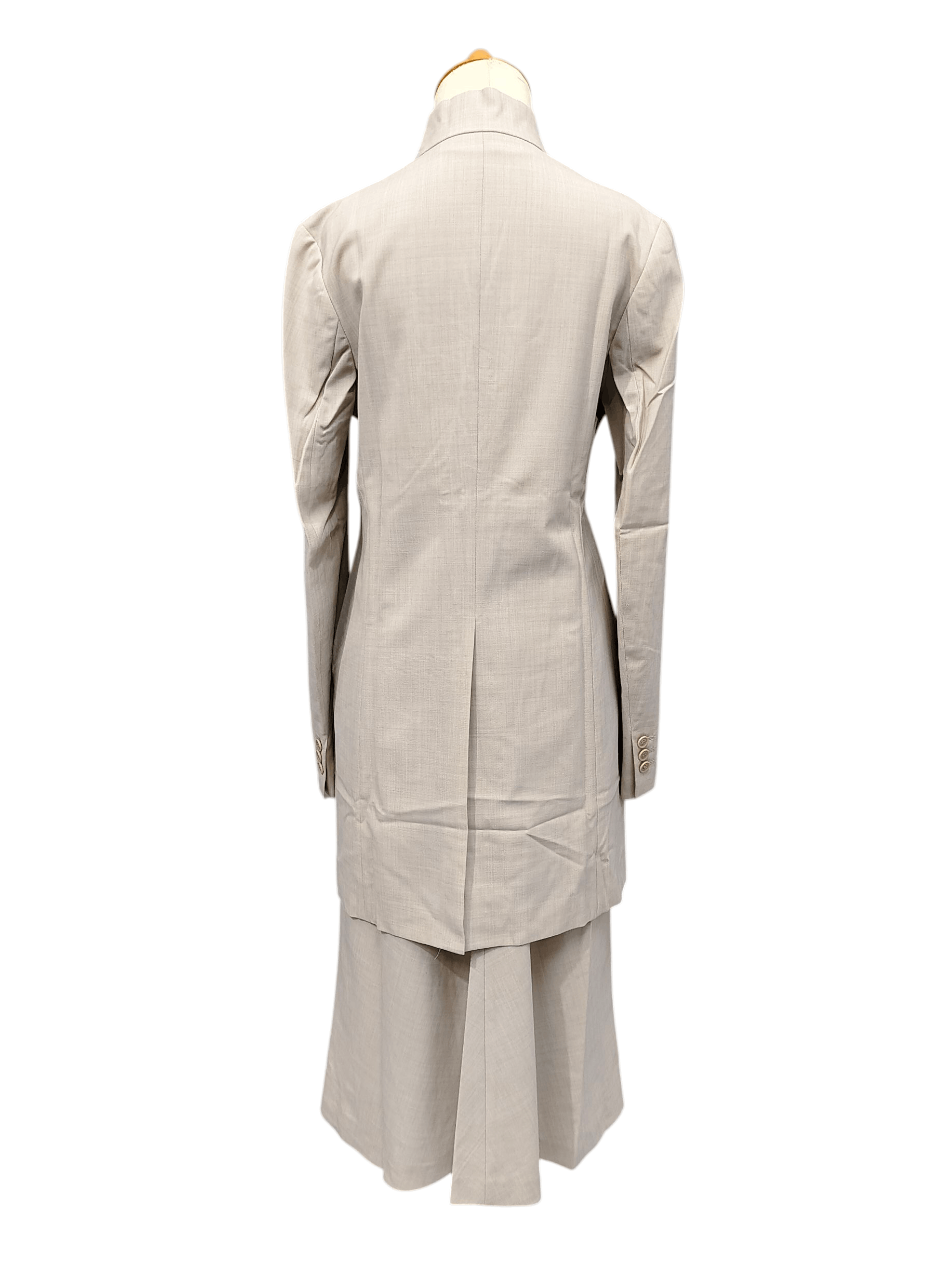 Yohji Yamamoto SAMPLE🔥Y's Yohji Yamamoto Set Tailored Jacket Flare Skirt Size M / US 6-8 / IT 42-44 - 3 Thumbnail