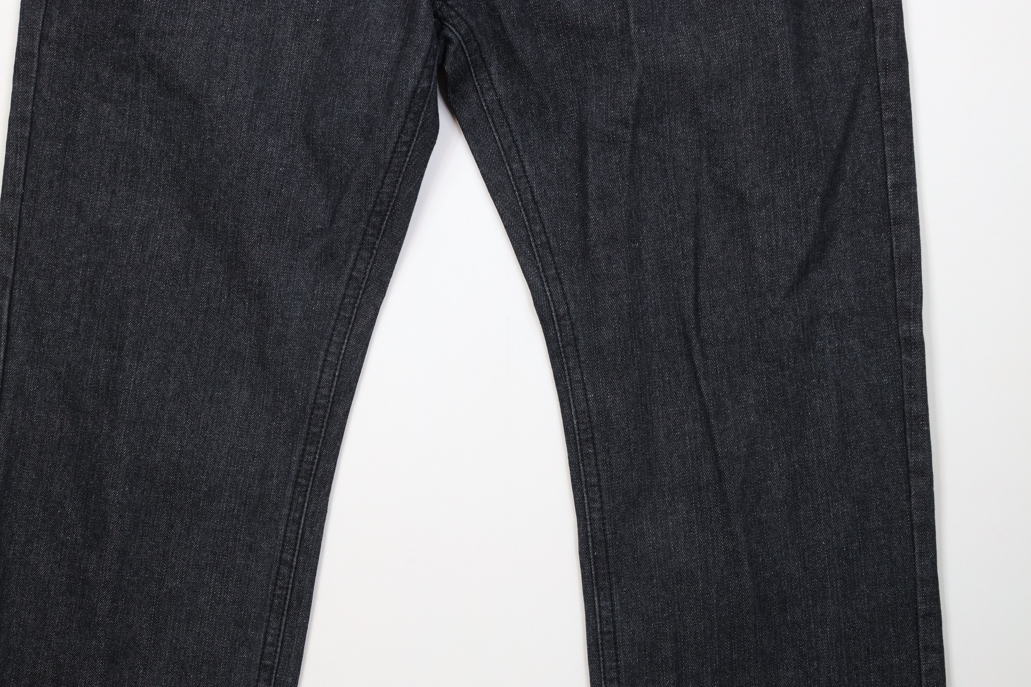Enyce Vintage 90s Y2K Enyce Baggy Fit Wide Leg Denim Jeans Black Size US 42 / EU 58 - 4 Thumbnail