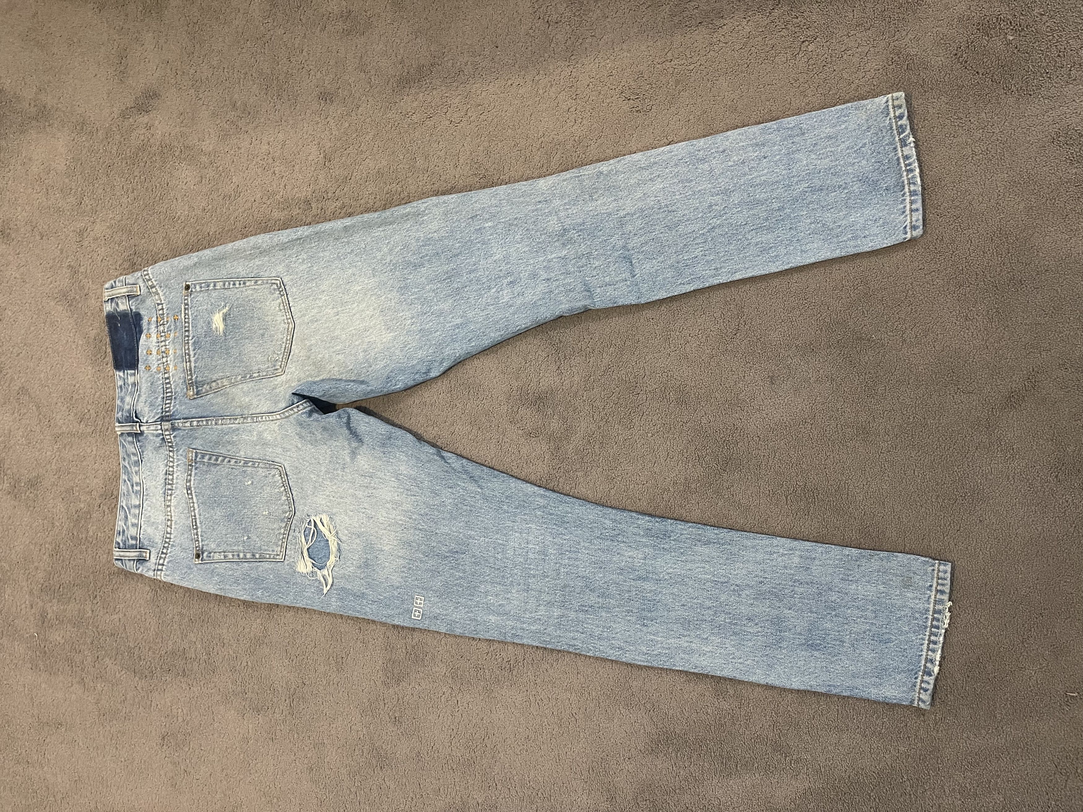 Ksubi Ksubi blue ripped jeans Size US 31 - 2 Thumbnail