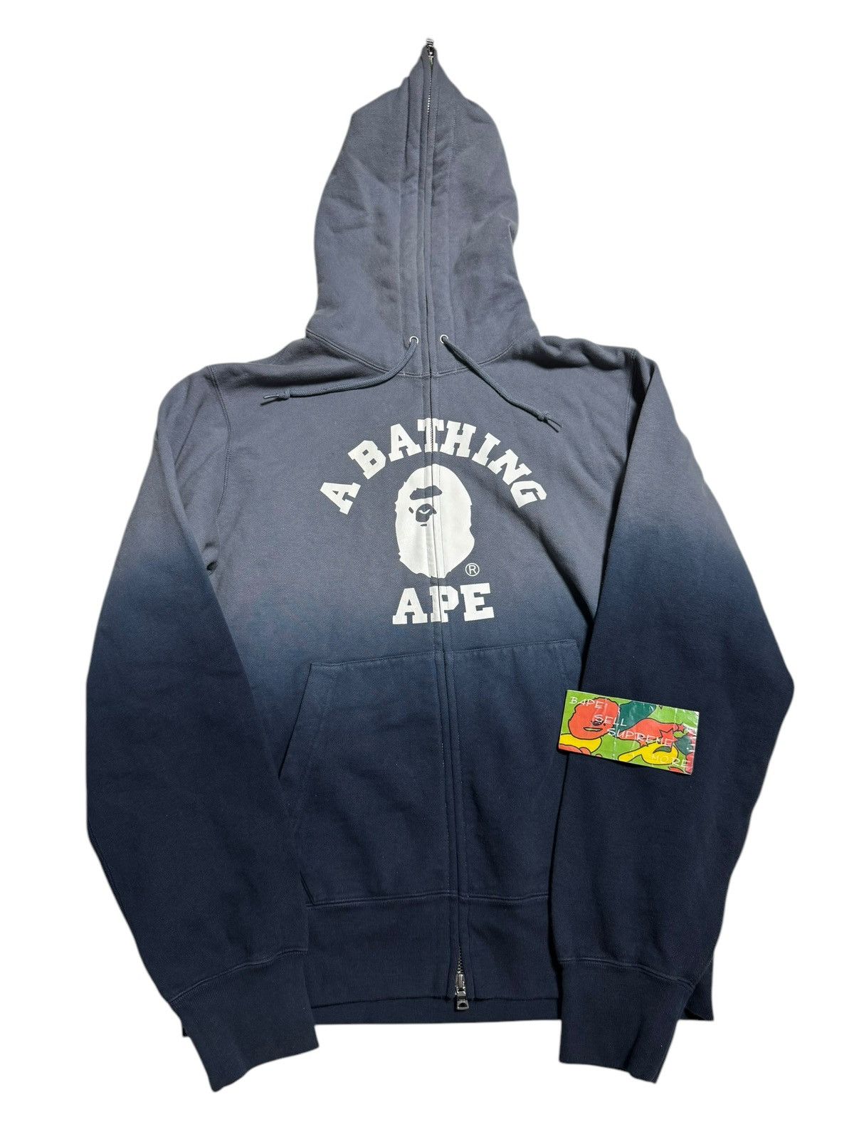 Bape BAPE Full Zip Hoodie gradient color NAVY Size US L / EU 52-54 / 3 - 1 Thumbnail