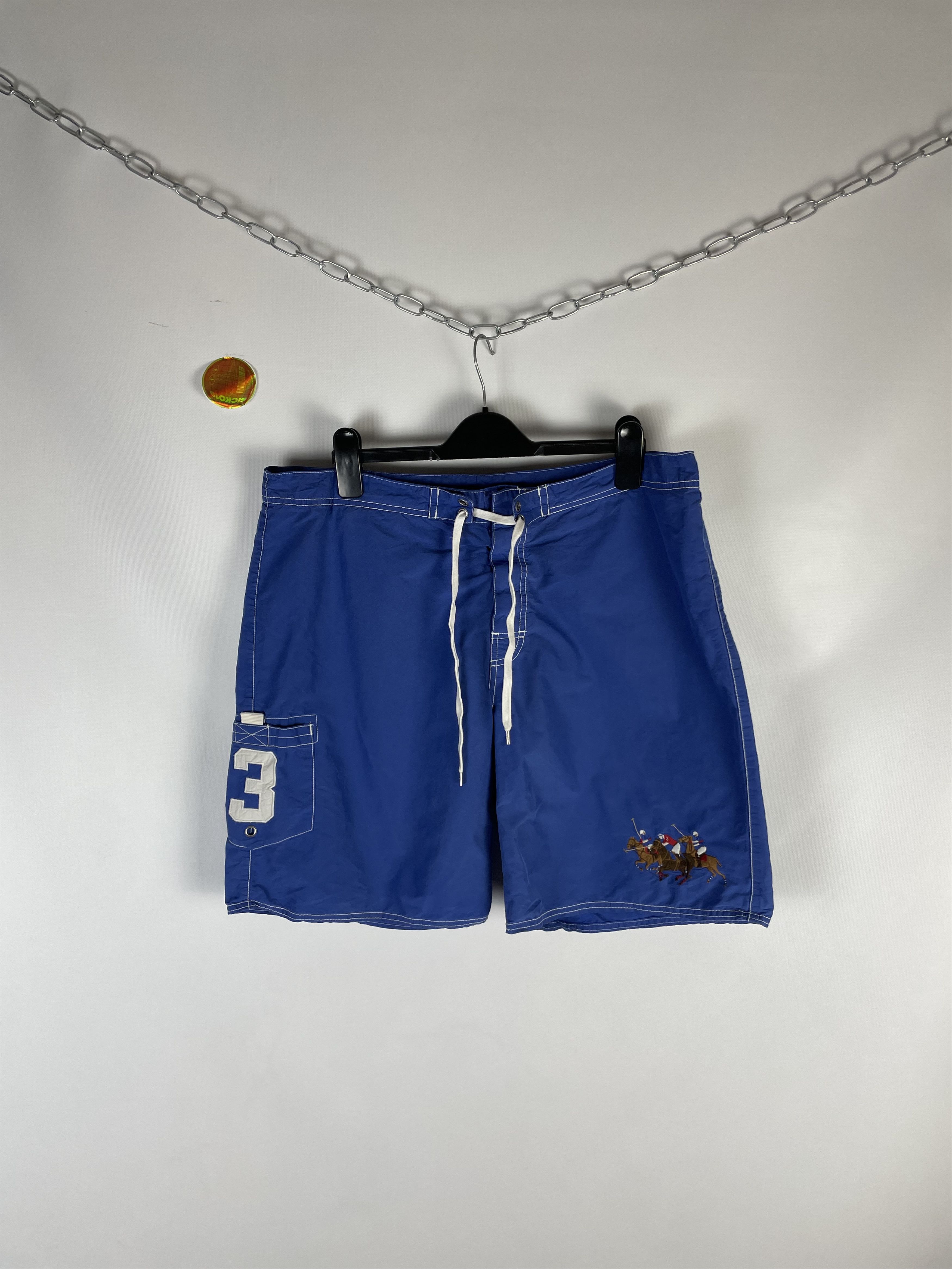 Polo Ralph Lauren Vintage Polo Ralph Lauren Shorts Y2K Logo Pony USA Size US 36 / EU 52 - 1 Thumbnail