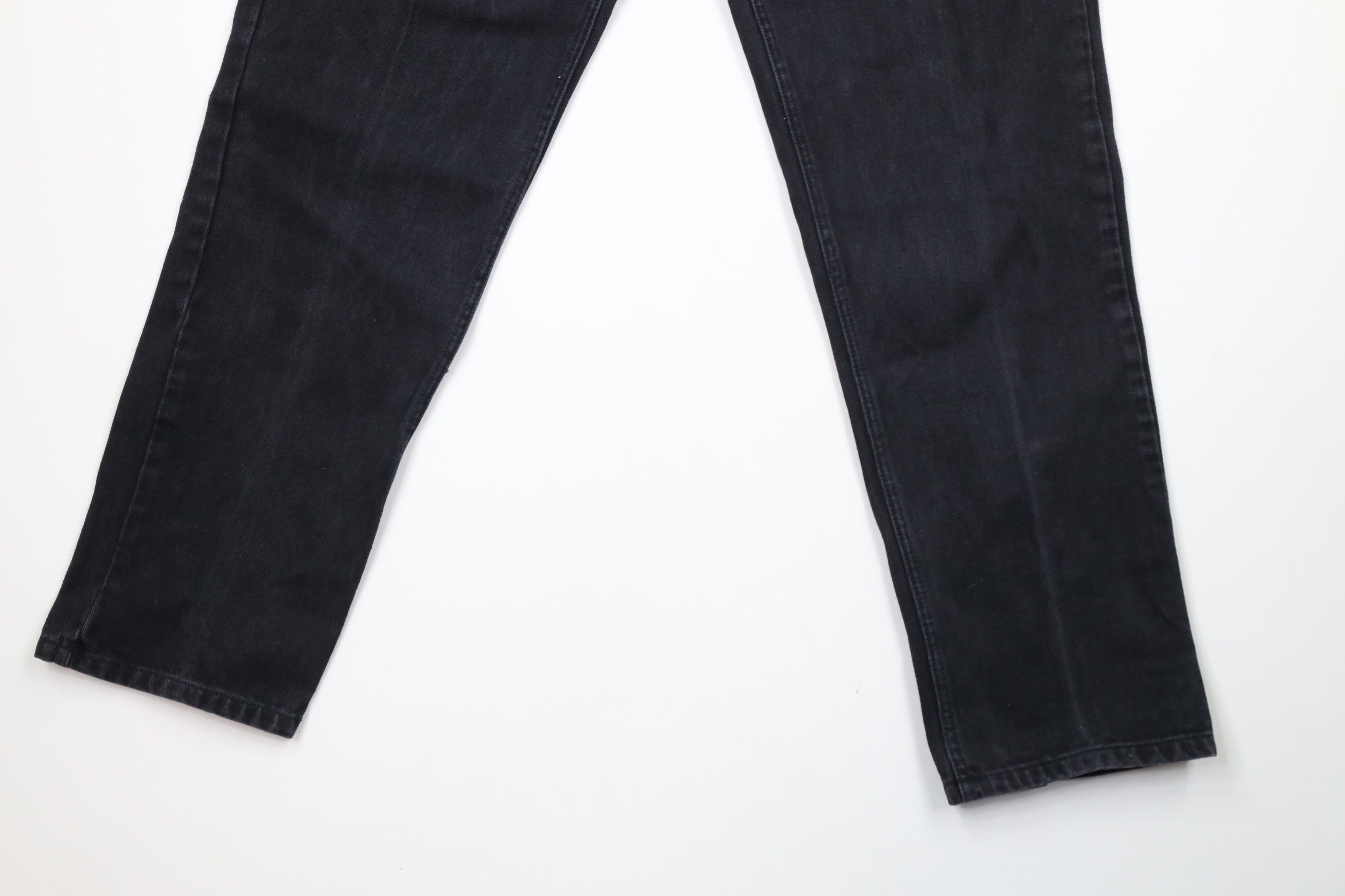 Vintage Vintage 90s Streetwear Fit Tapered Leg Denim Jeans Black Size US 34 / EU 50 - 4 Thumbnail