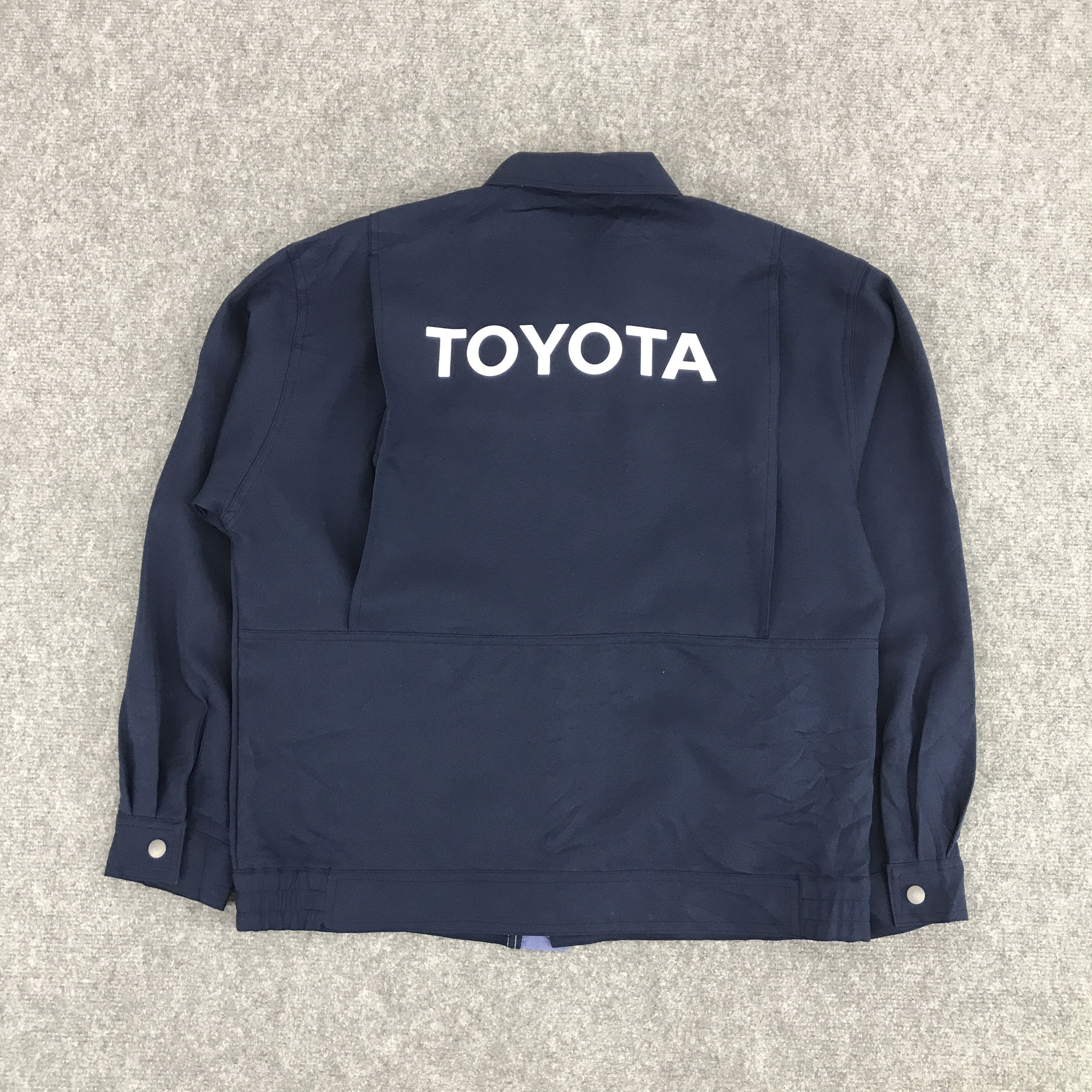 Sports Specialties TOYOTA RACING WORK NAVY UNIFORM CUSTOM JACKET Size US L / EU 52-54 / 3 - 1 Thumbnail