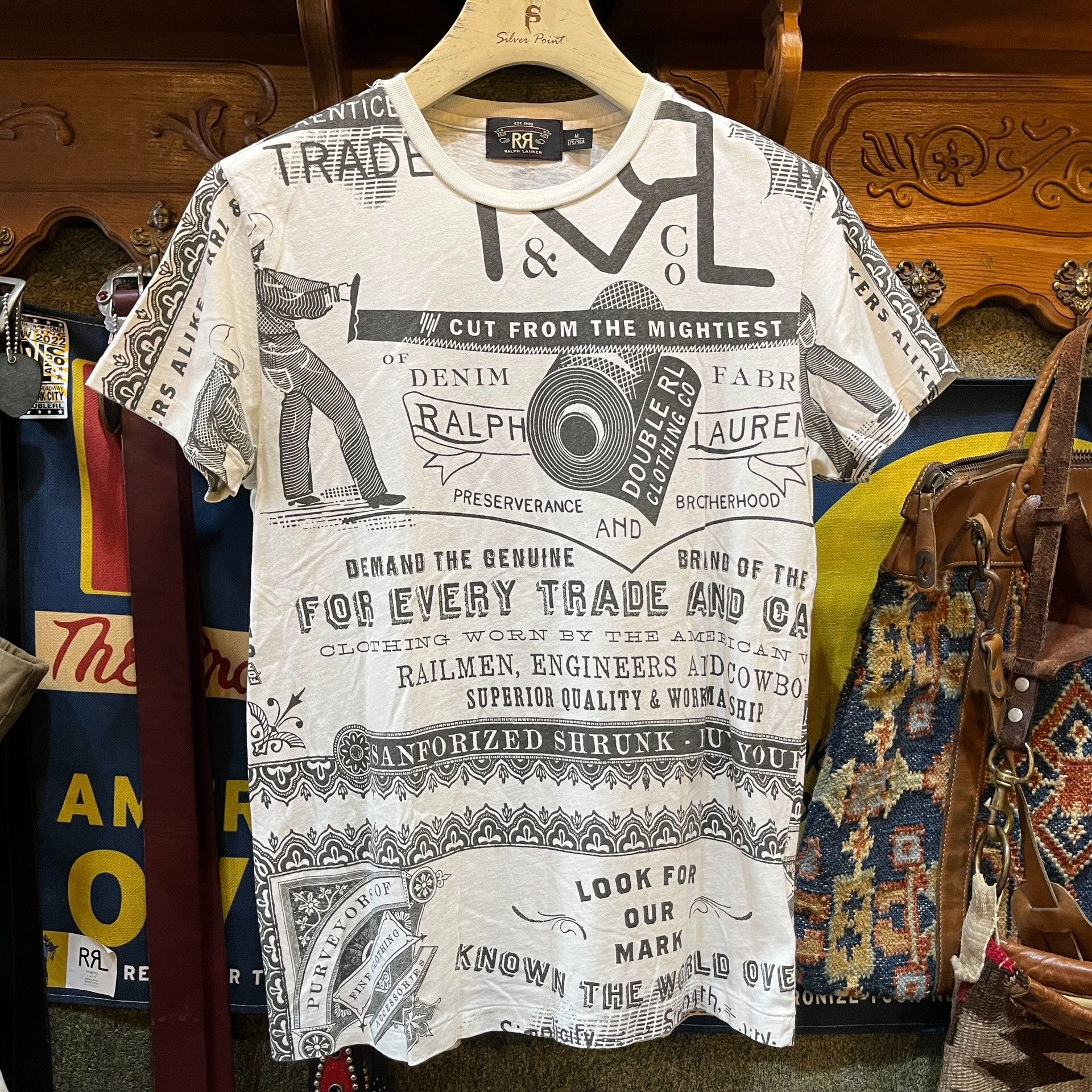 RRL Ralph Lauren RRL Rare Short-Sleeve T-Shirt Size US M / EU 48-50 / 2 - 1 Thumbnail