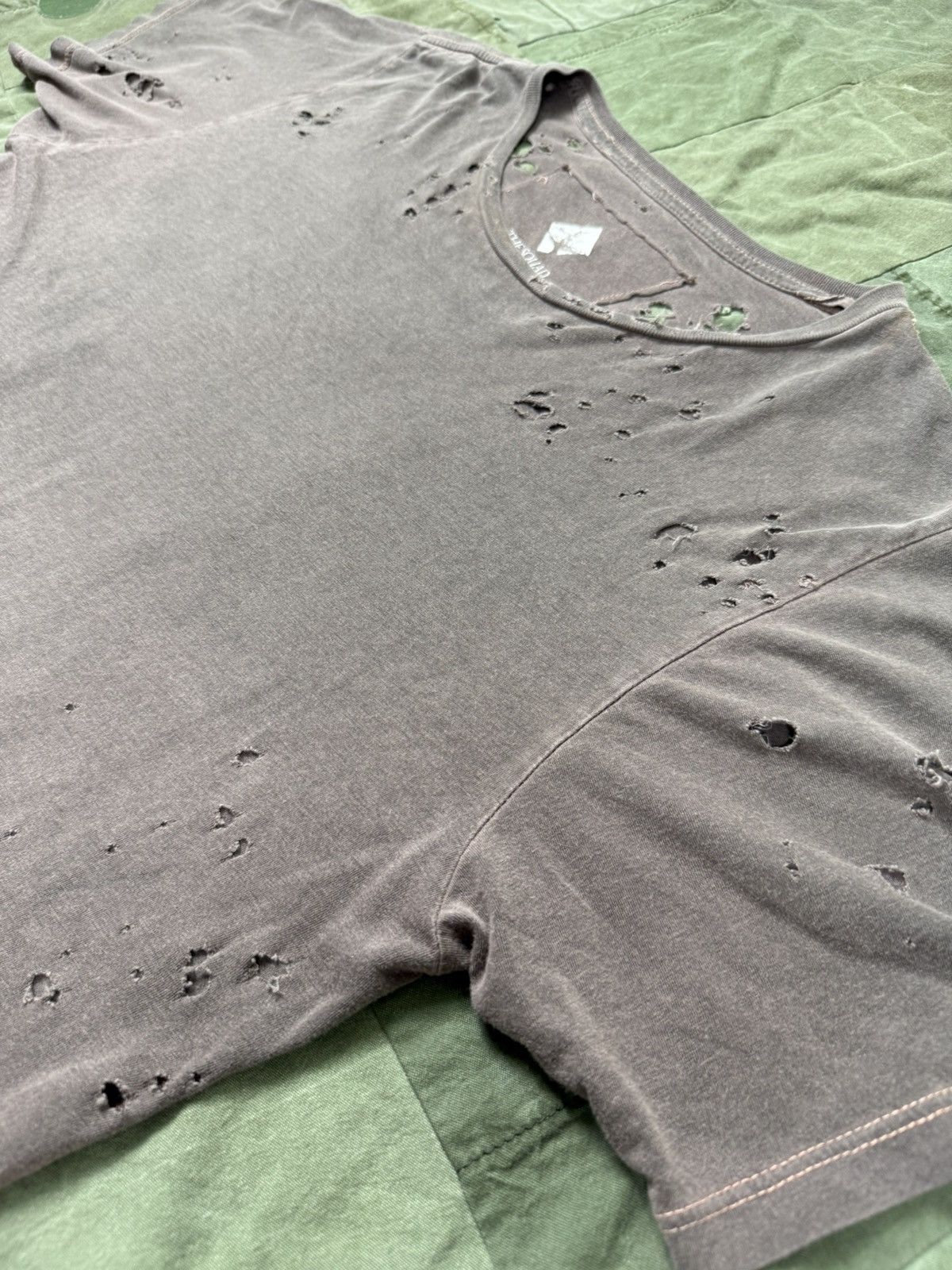The Squad Distressed Brown Tee Size US L / EU 52-54 / 3 - 3 Thumbnail