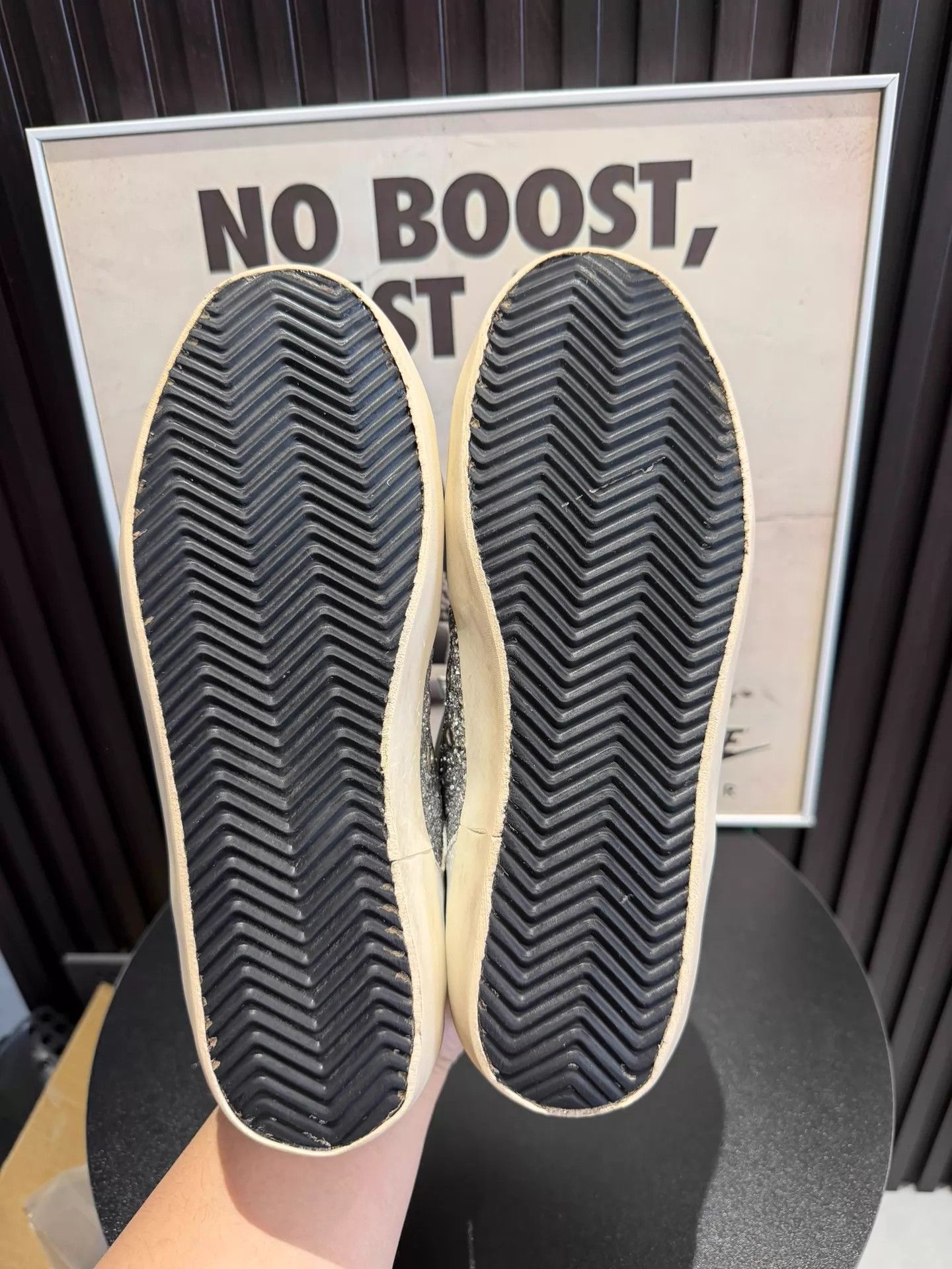 Golden Goose Golden Goose Superstar Worn Crystal White Shoes 38 Size US 7.5 / IT 37.5 - 7 Thumbnail