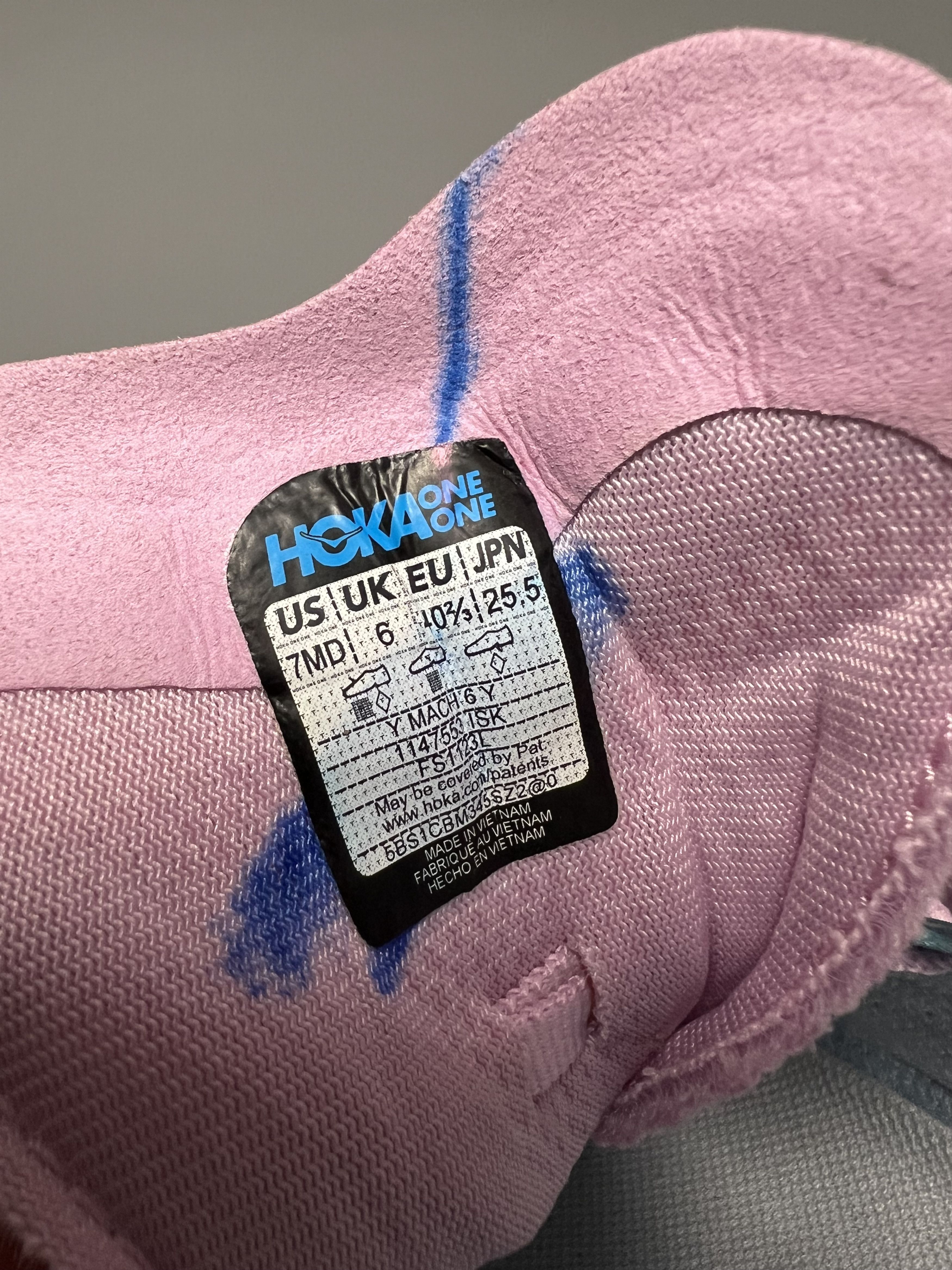 Hoka Hoka One One Mach 6 Women's Running Shoes 1147810-ISK Size US 8.5 / IT 38.5 - 17 Thumbnail