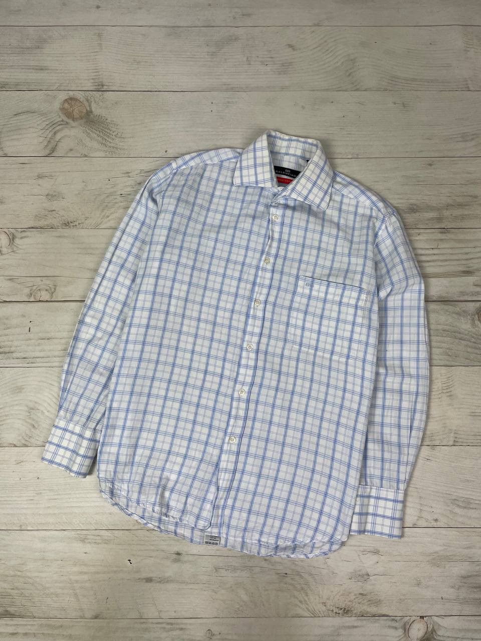 Balenciaga Balenciaga Bleached Check Flannel Shirt | Grailed