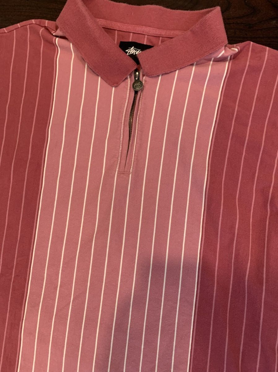 Stussy stussy SS2020 half zip polo Size US S / EU 44-46 / 1 - 2 Thumbnail
