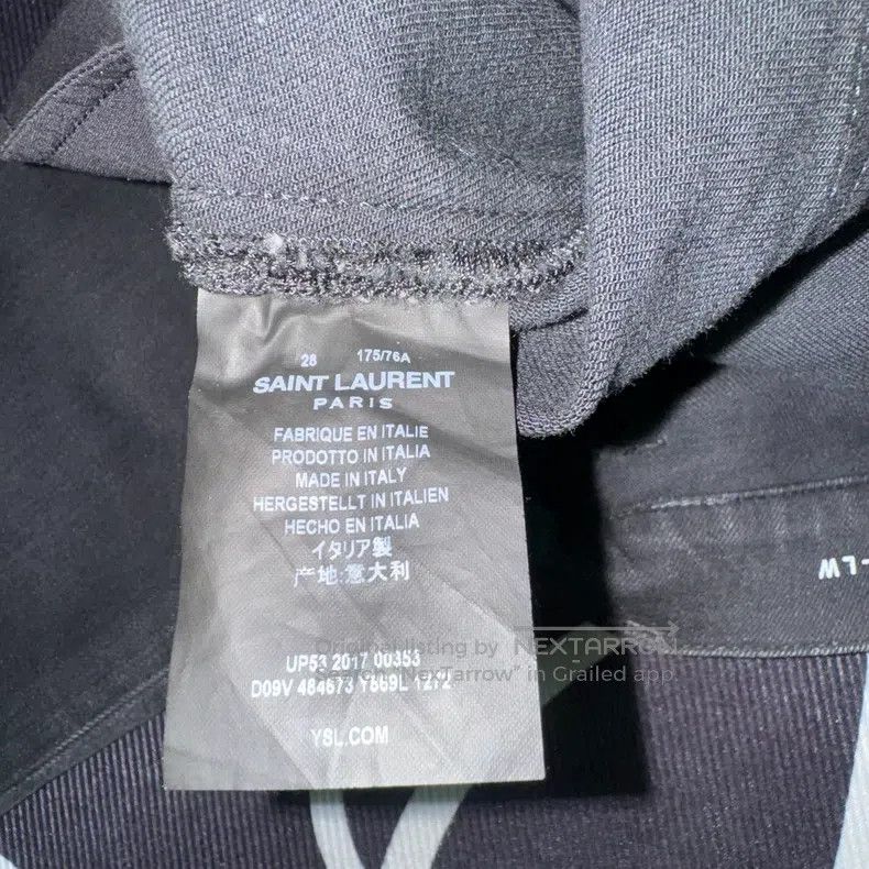 Saint Laurent Paris #REF! Size US 28 / EU 44 - 6 Thumbnail