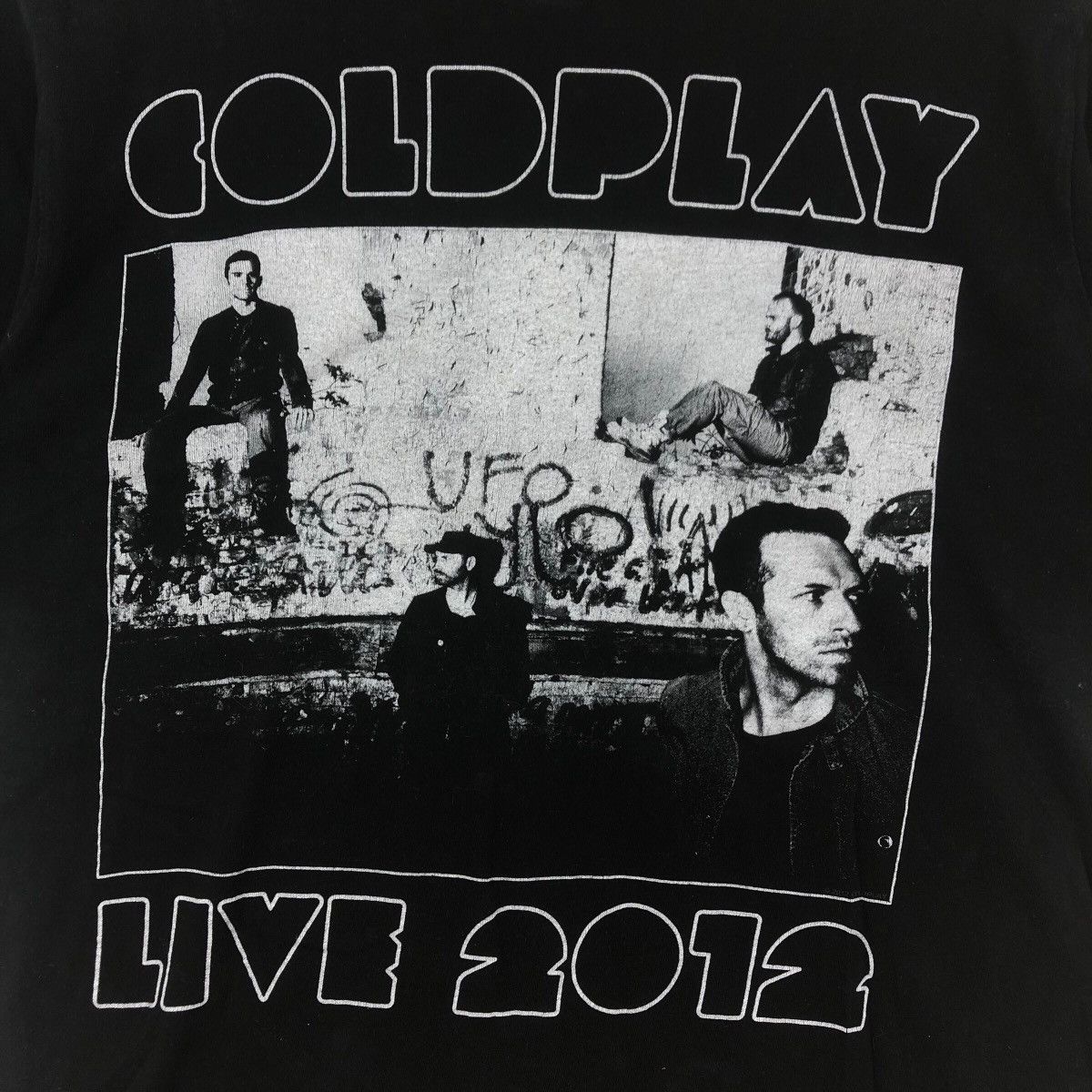 Band Tees COLDPLAY MYLO XYLOTO Live 2012 Tour Promo Tee Shirt Top Size US S / EU 44-46 / 1 - 3 Thumbnail