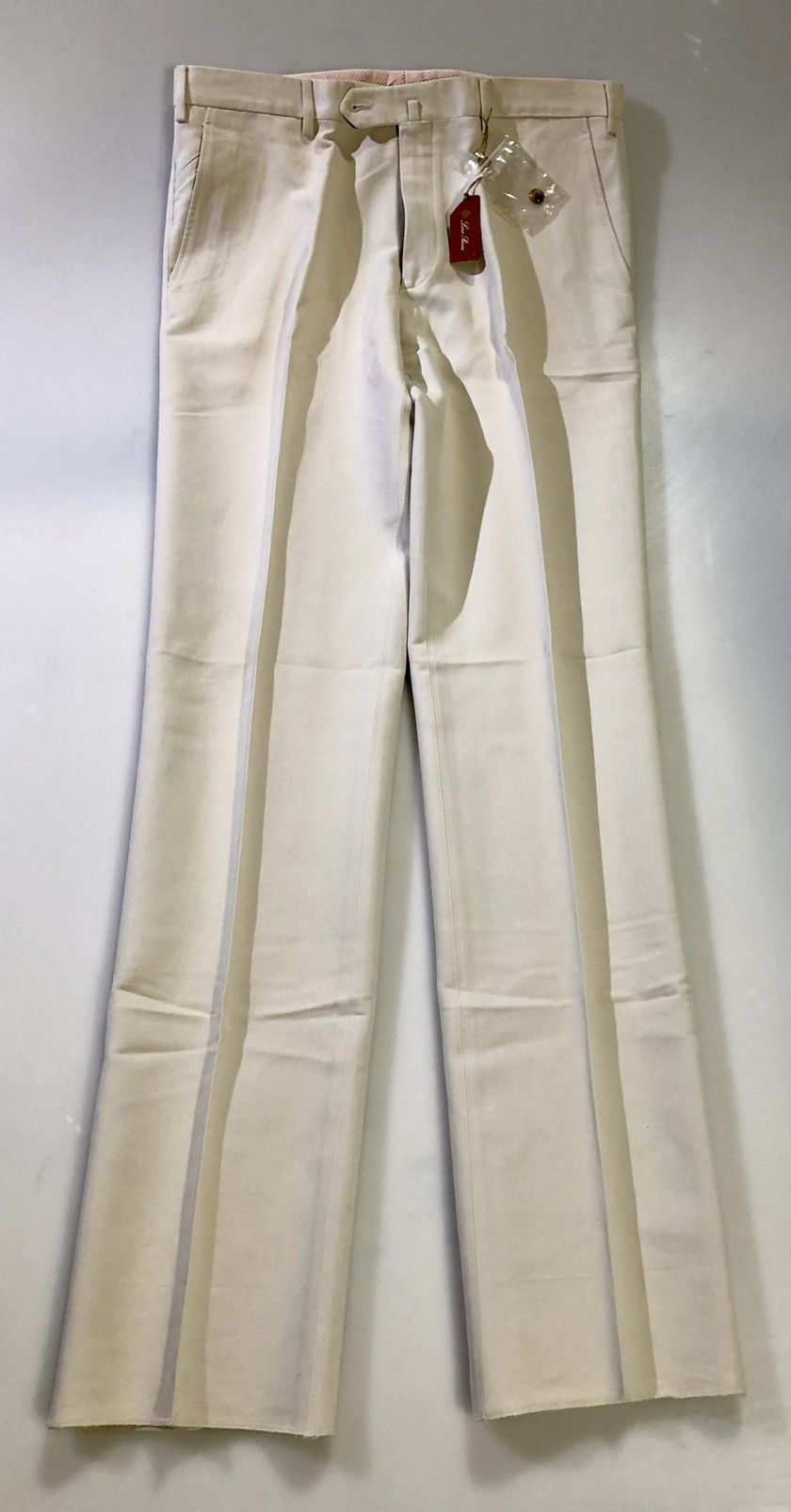 image of Loro Piana Lp Beige 5 Pocket Wool/cotton Classic Pant 52 New, Men's (Size 36)