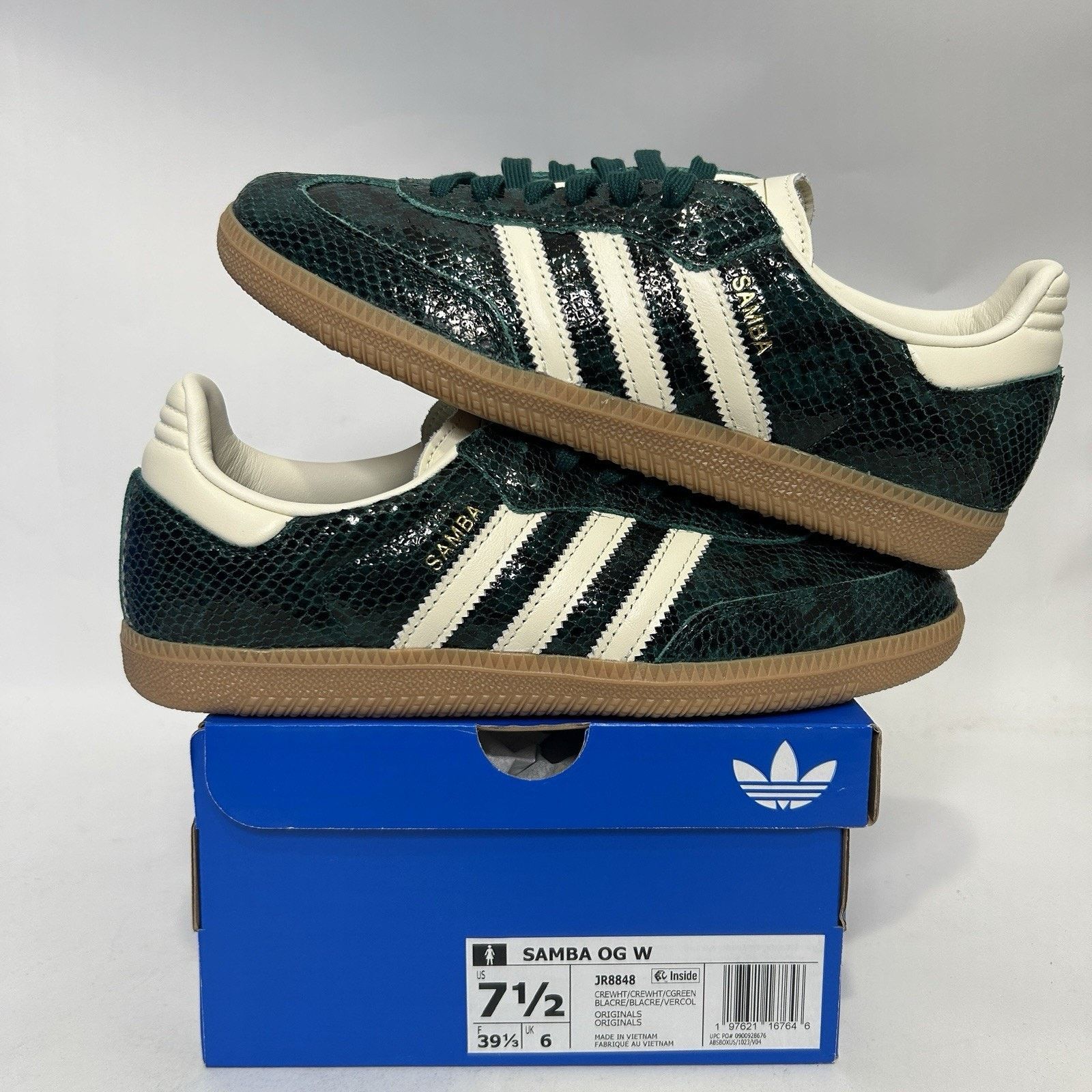 adidas gazelle silver green womens Adidas Samba (39 1/3)  sneakilystore