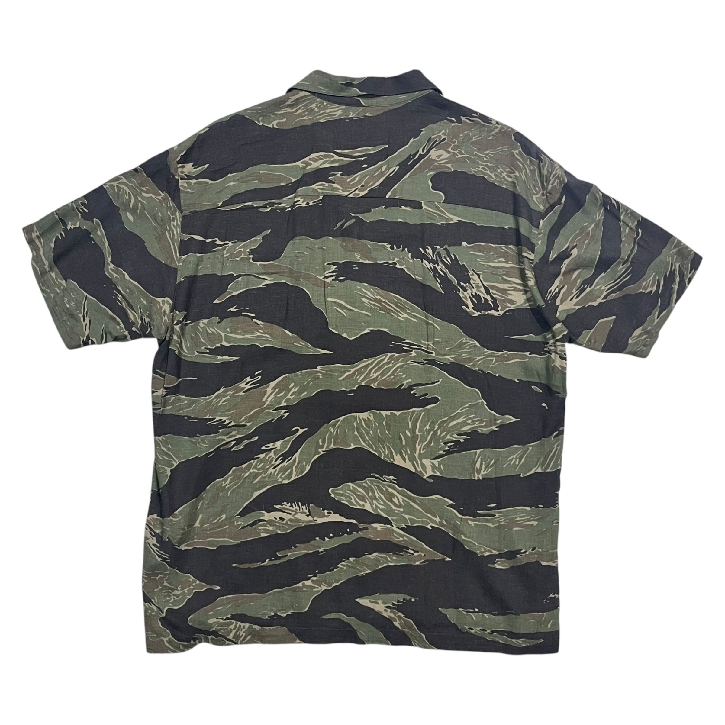 Neighborhood Neighborhood Aloha Tiger Camo Hawaiian Shirt Size US M / EU 48-50 / 2 - 2 Thumbnail