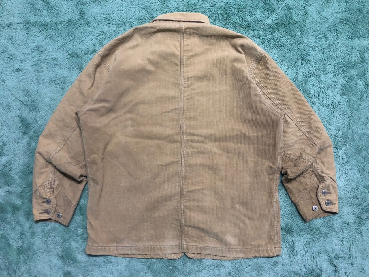 Japanese Brand JAPANESE BRAND SUN VALLEY WORK WEAR CORDUROY JACKET Size US M / EU 48-50 / 2 - 2 Thumbnail