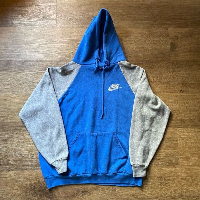 Nike Late 80s Thrashed Nike Hoodie Size US L / EU 52-54 / 3 - 1 Thumbnail