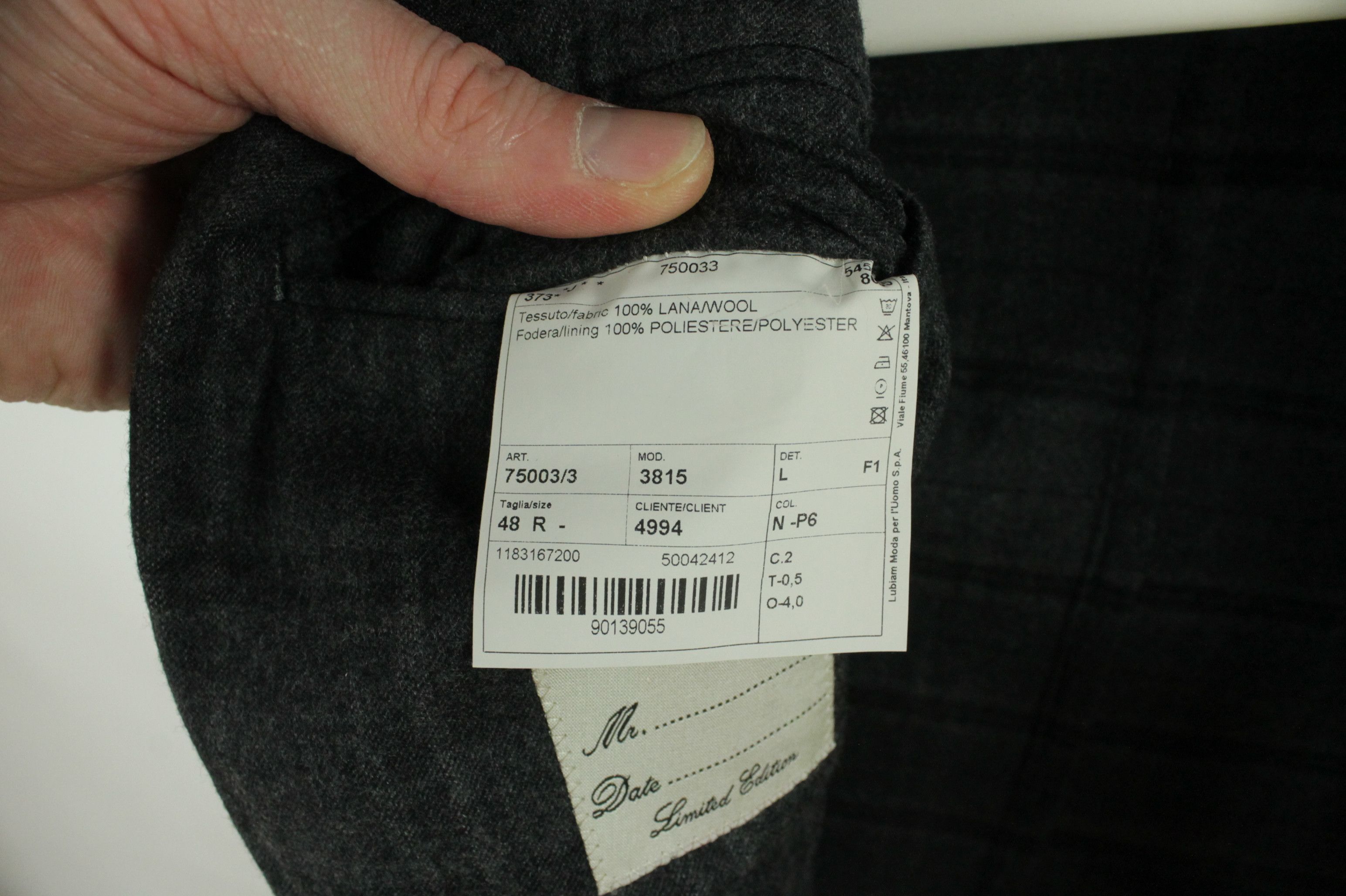 L.B.M. 1911 L.B.M 1911 Light Flannel Wool Check Sport Coat Blazer Jacket Size US M / EU 48-50 / 2 - 8 Thumbnail