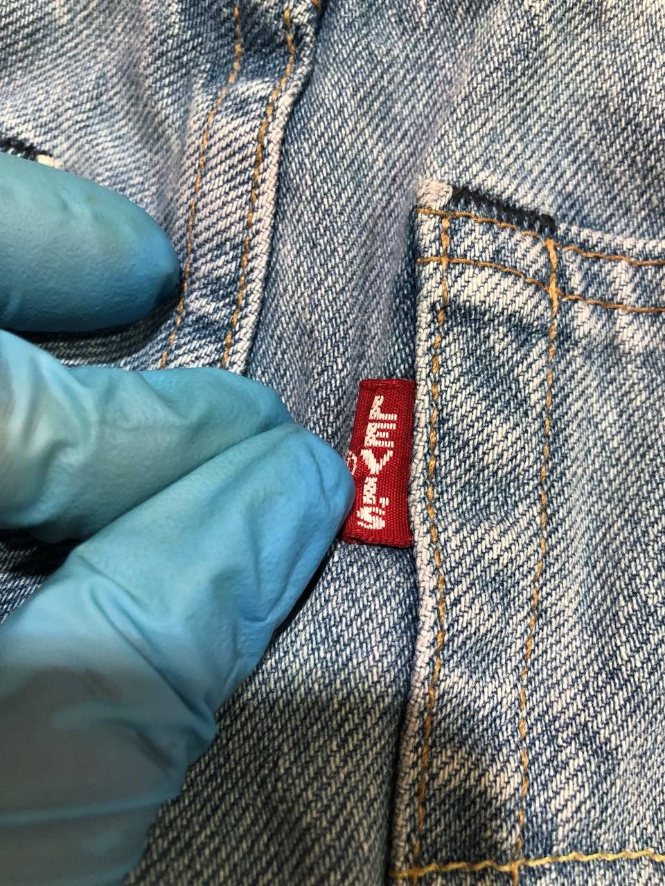 Levi's 90S VINTAGE LEVIS 512 DISTRESSED BLUE JEANS Size US 30 / EU 46 - 5 Thumbnail