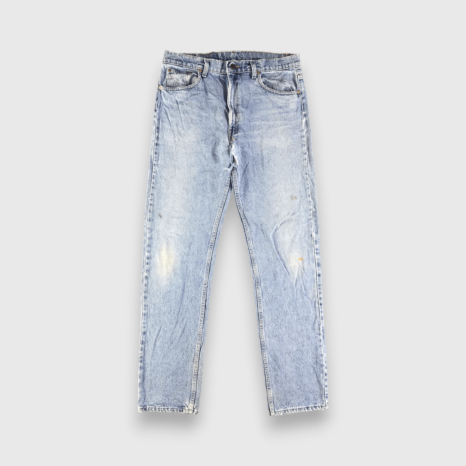 Levi's 90s Vintage Light Wash Levis 505 Jeans-J3265 Size US 35 - 1 Thumbnail