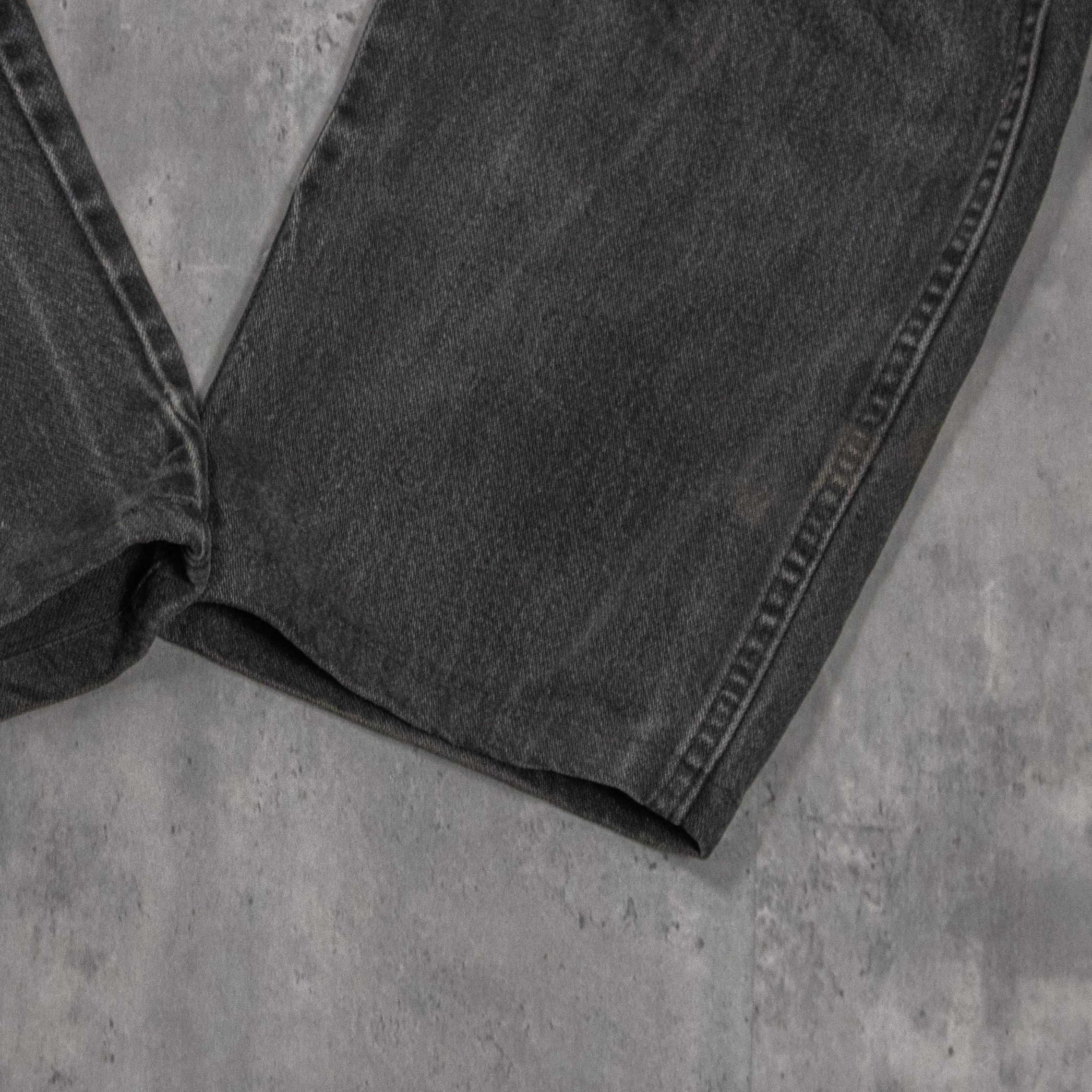Wrangler Y2K 2000's's Faded Painted Baggy Cropped Denim Jean's Size US 36 / EU 52 - 5 Thumbnail
