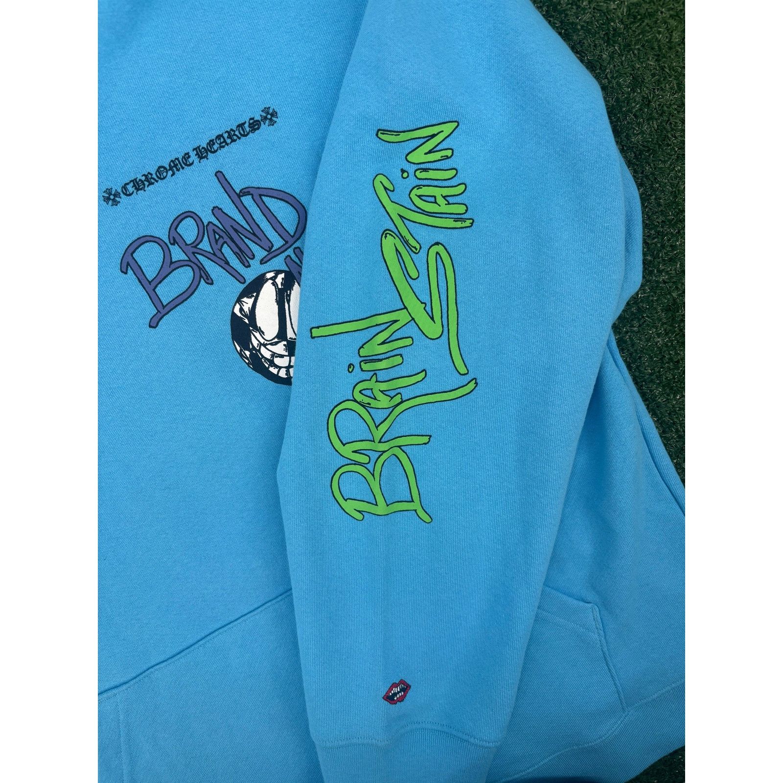 Chrome Hearts Chrome Hearts Matty Boy Brain New Blue Hoodie Size XL Size US XL / EU 56 / 4 - 4 Thumbnail
